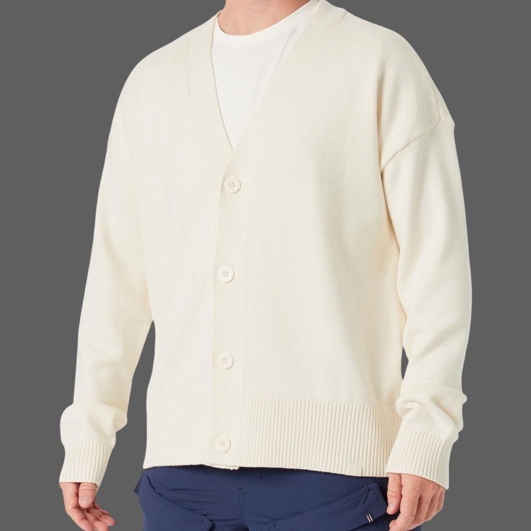 Fila Fila Casa Baseline Cardigan White Size Medium NWT Unisex Size US M / EU 48-50 / 2 - 2 Thumbnail