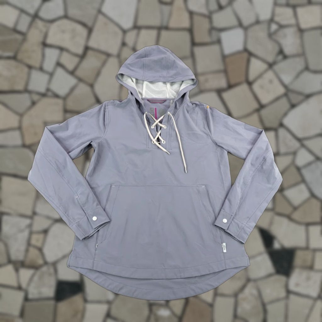 Vintage STIO Hoodie Women’s Small Blue CFS Sun Pullover Windbreaker Jacket Lace Outdoors Size S / US 4 / IT 40 - 1 Thumbnail