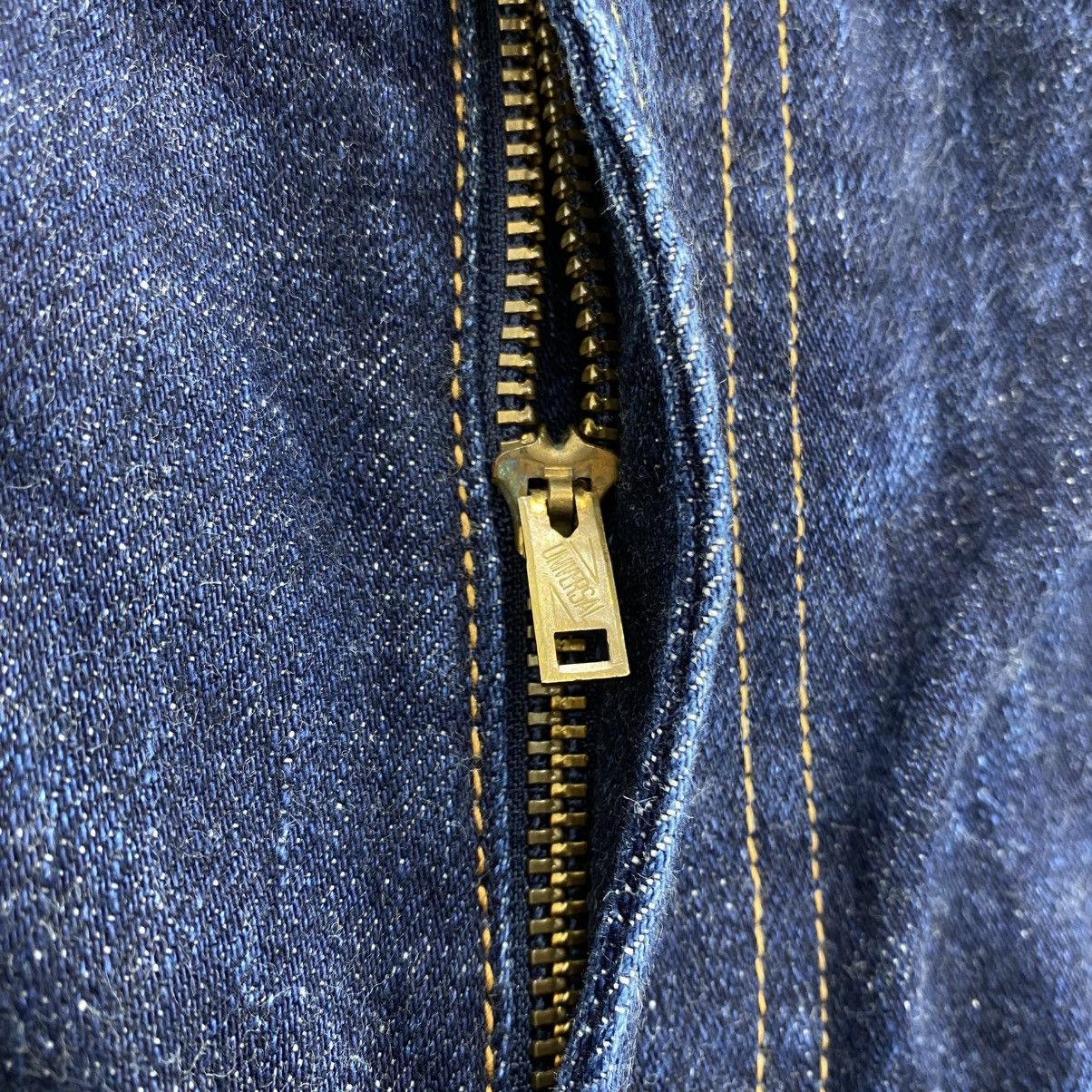 Japanese Brand Blue Paint Overalls Japan Selvedge Raw Denim Pants Size US 30 / EU 46 - 6 Thumbnail