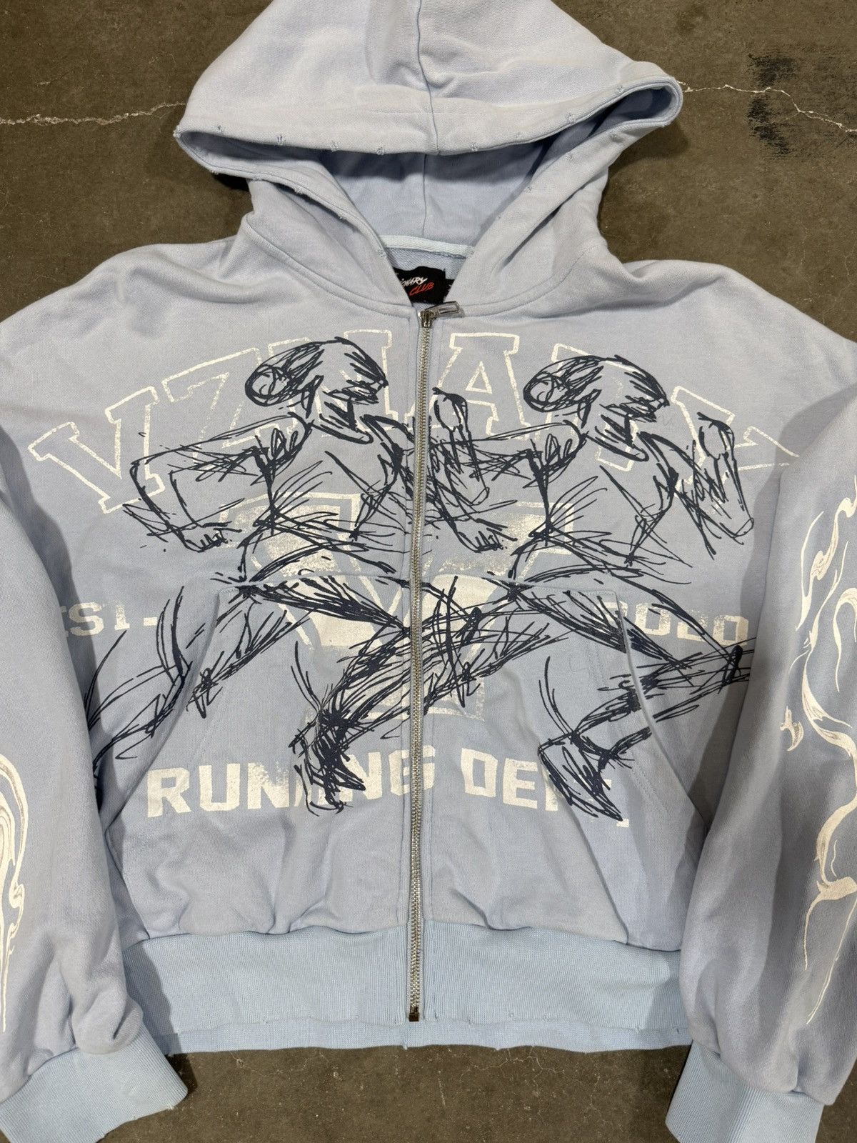 Other Visionary Club Skyfall Blue Zip Up Size US M / EU 48-50 / 2 - 2 Thumbnail