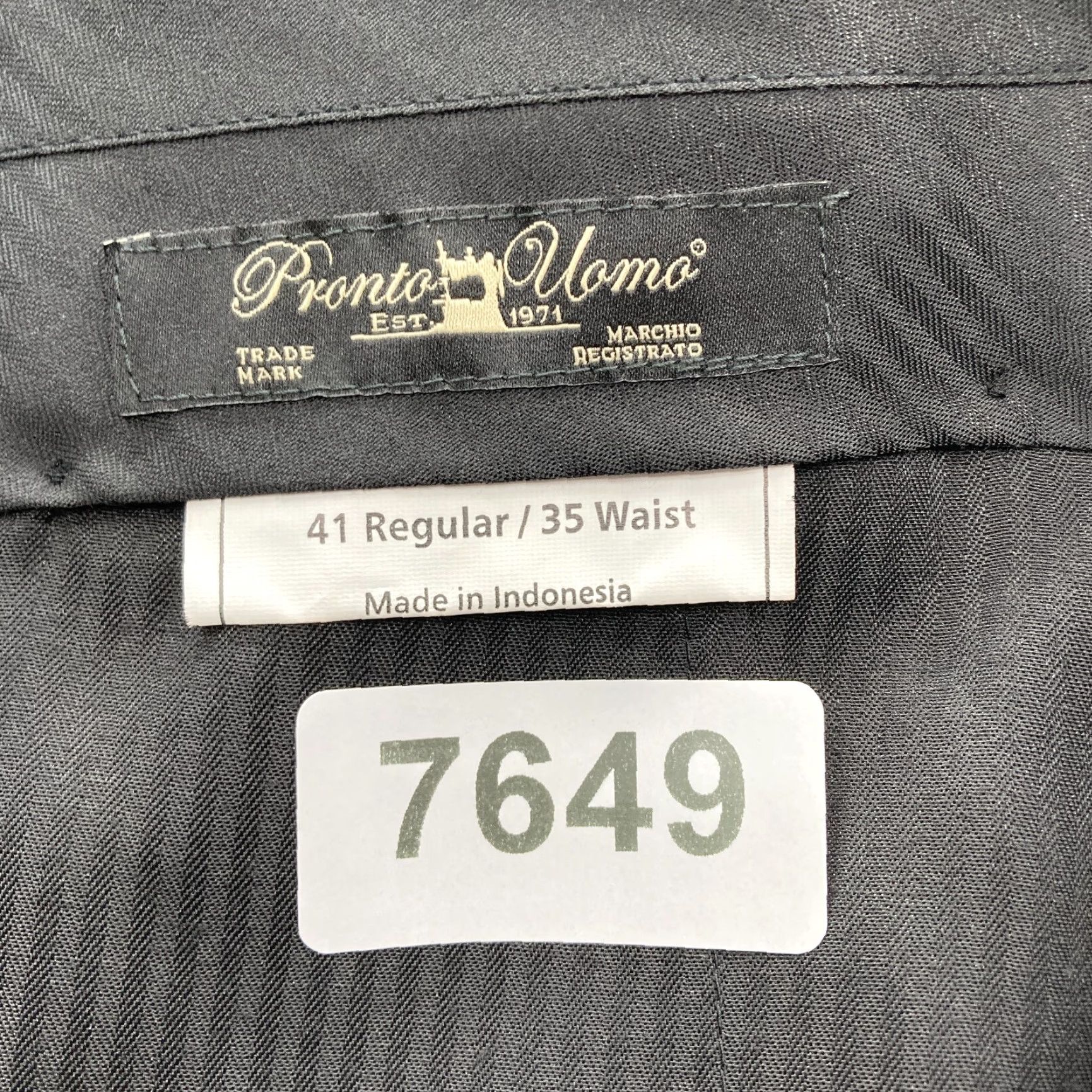 Pronto Uomo Pronto Uomo Mens 41 Brown 100% Wool Dress Pants Slim Straight Leg Unhemmed NWT Dress Pants Mens Brown Wool Slim Straight NWT Unhemmed 41 Size US 41 - 4 Thumbnail