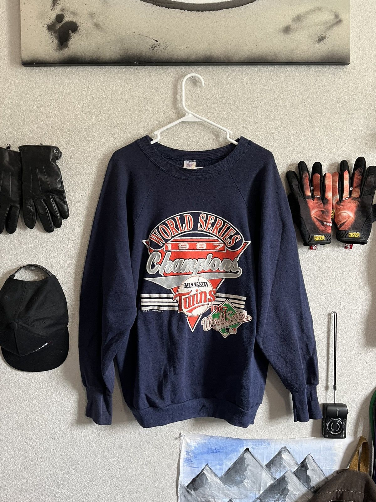 Logo 7 × MLB × Vintage Vintage 1987 Minnesota Twins World Series Champs - Logo 7 Size US XL / EU 56 / 4 - 1 Thumbnail