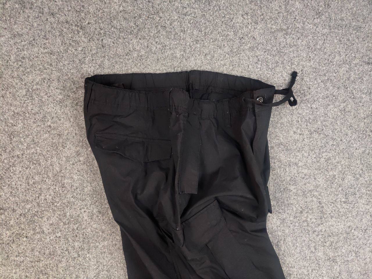 Japanese Brand Perfect black Ripstop Cargo Pants Regular Fit Vintage Style Size US 36 / EU 52 - 11 Thumbnail