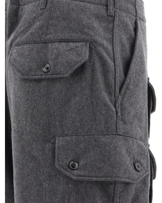 Engineered Garments Engineered Garments Gray Wool Flight Pants Medium Size US 34 / EU 50 - 4 Thumbnail