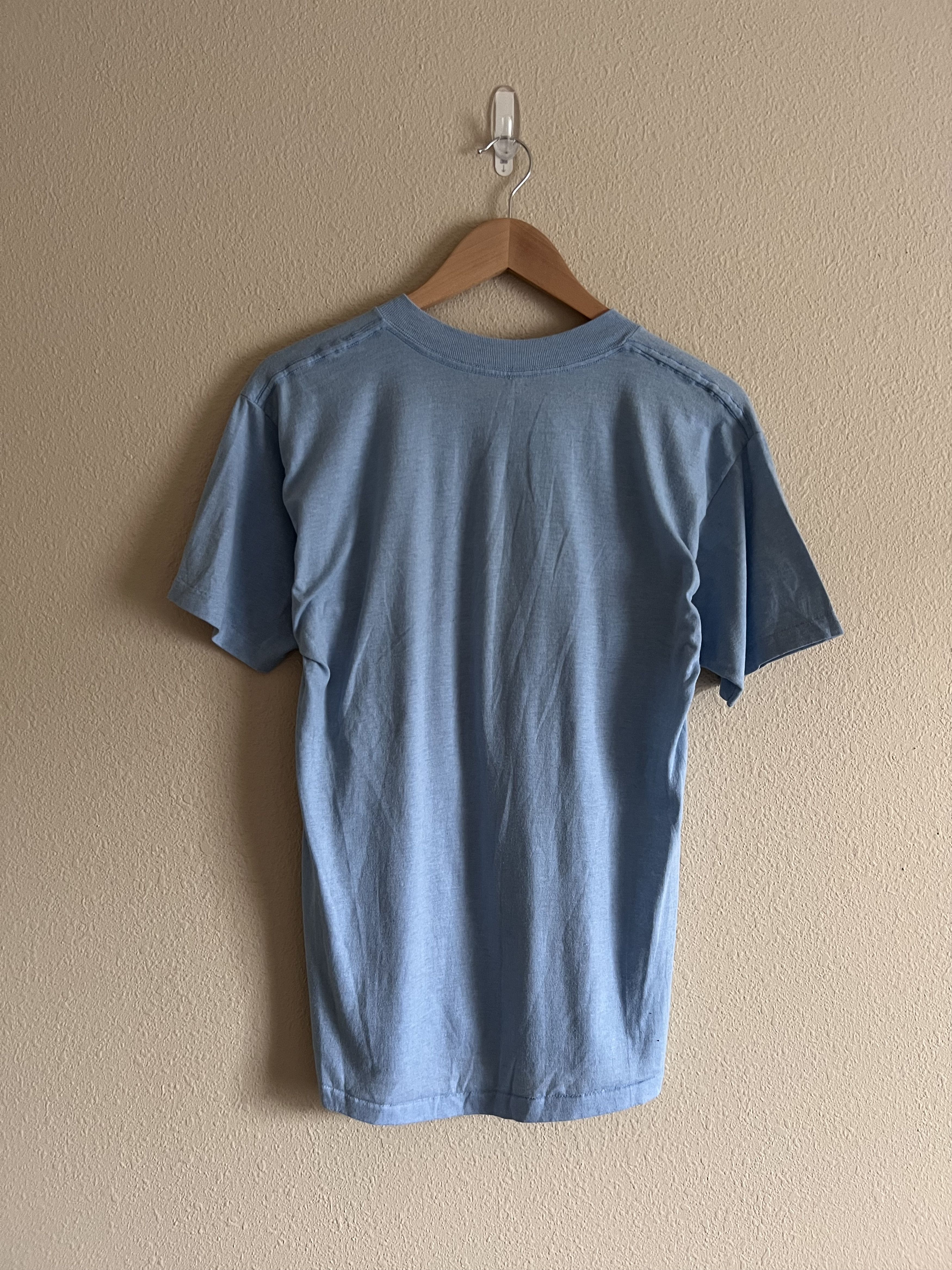 Vintage Vintage 80s You're Gold Vigil Tee in Light Blue Size US S / EU 44-46 / 1 - 4 Thumbnail