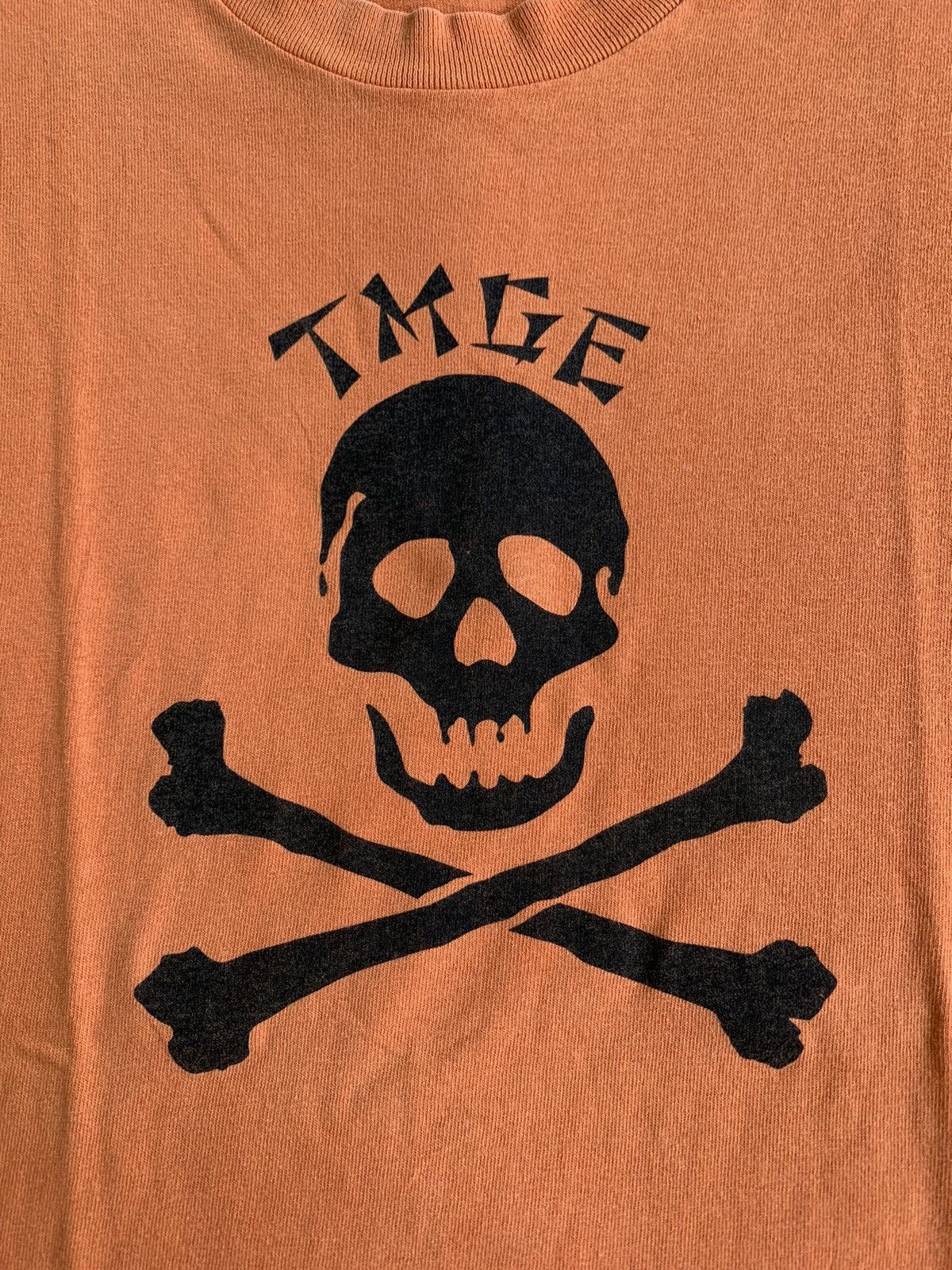 Band Tees × Vintage VTG 90s TMGE punk skull band tee Size US M / EU 48-50 / 2 - 3 Thumbnail