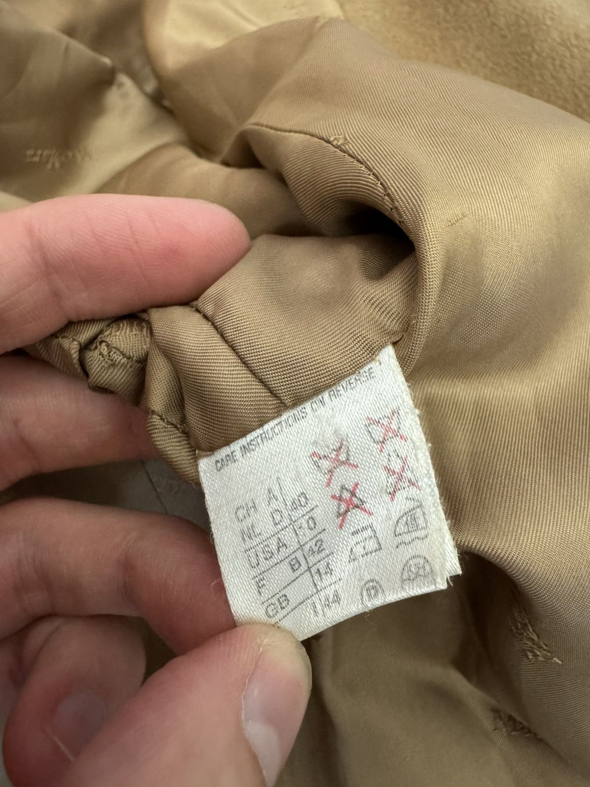 Max Mara Max Mara Wool Cashmere Long Coat Made In Italy Beige Luxury Size ONE SIZE - 7 Thumbnail
