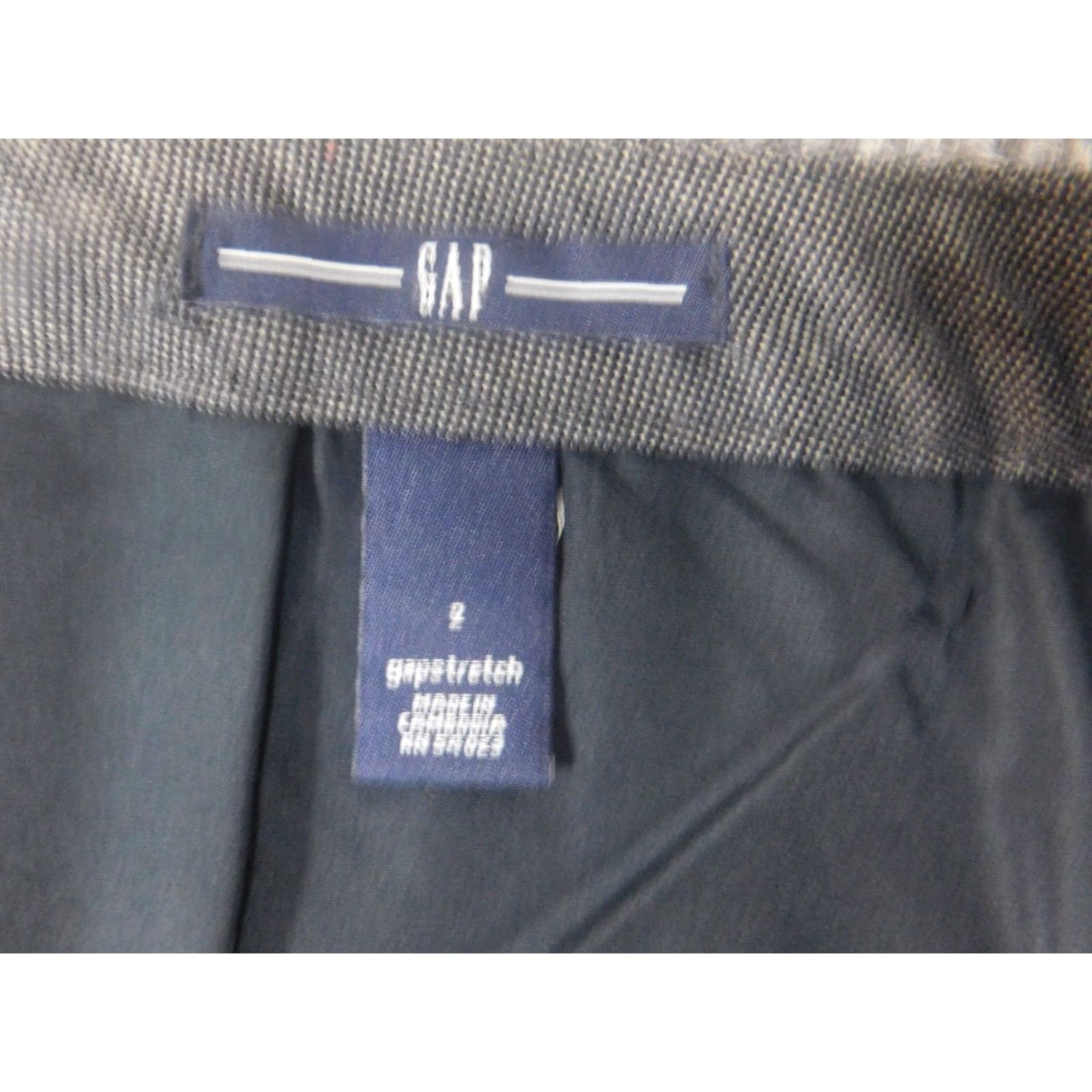 Gap Gap Womens Skirt 2 Blue A-line Zip Size 26" / US 2 / IT 38 - 7 Thumbnail
