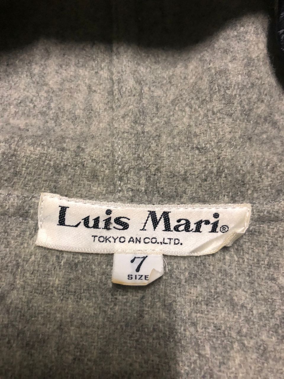 Japanese Brand × Vintage Vintage Japanese Brand Luis Mari Hoodie Wool Duffle Jacket Size US M / EU 48-50 / 2 - 13 Thumbnail
