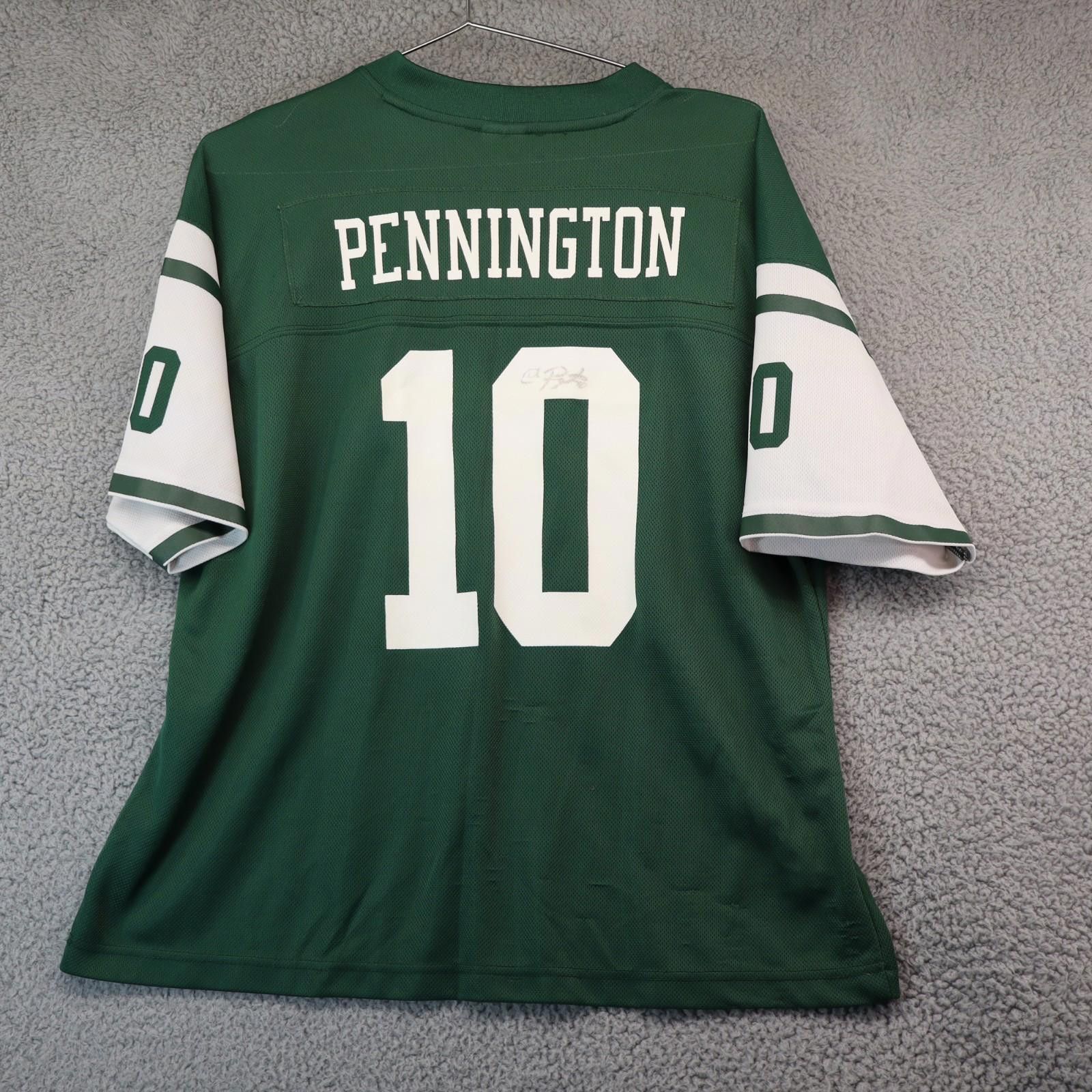 Reebok Signed Pennington #10 New York Jets NFL Reebok Jersey Men's Size ONE SIZE - 1 Thumbnail