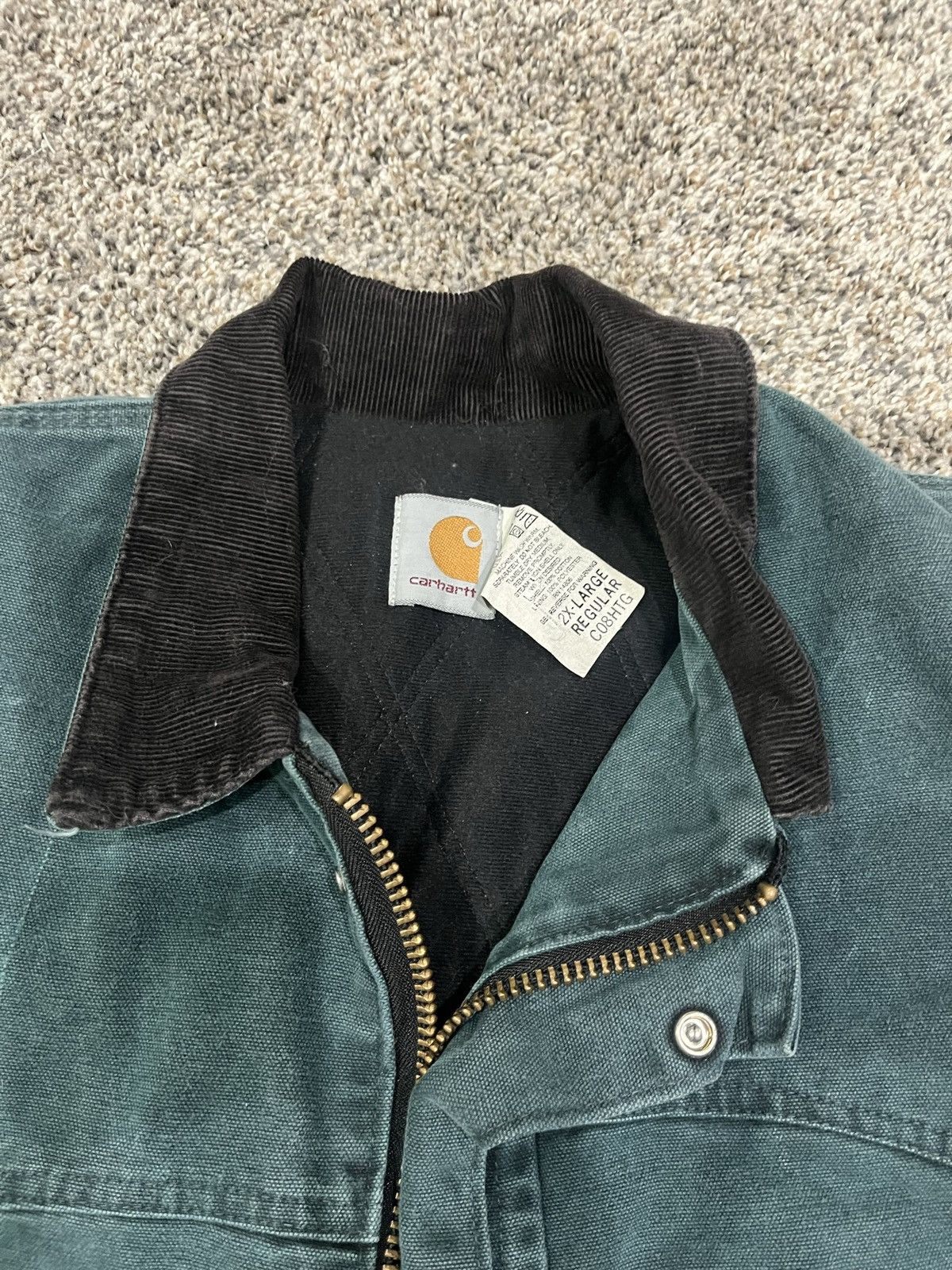 Carhartt × Vintage 80’s-90’s Vintage Carhartt Barn Jacket Size US XXL / EU 58 / 5 - 5 Thumbnail