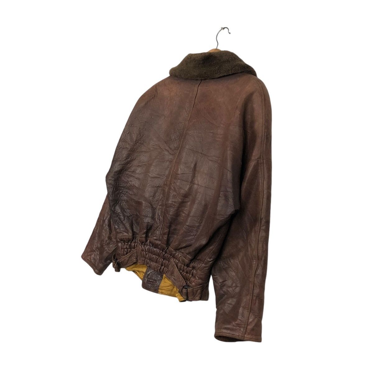 Japanese Brand 🔥VTG BIKER LEATHER JACKET GICOLL FUR COLLAR 14th ADDICTION Size US M / EU 48-50 / 2 - 12 Thumbnail