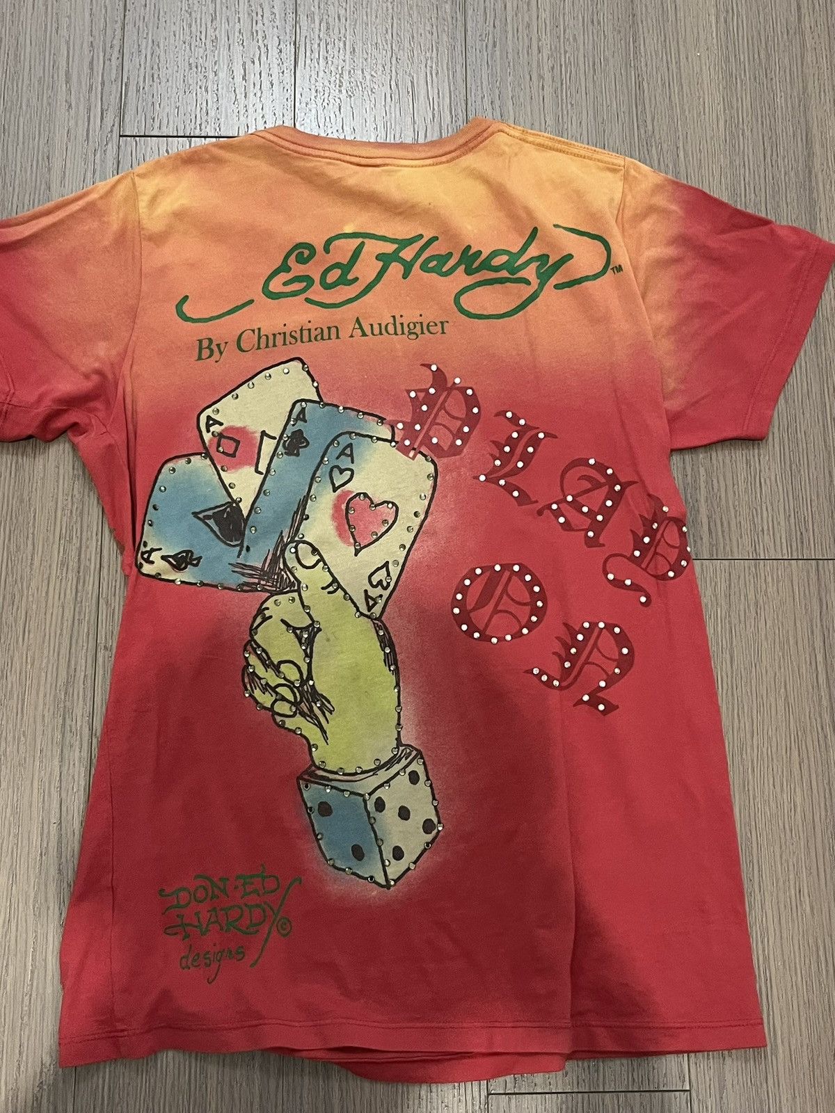 Ed Hardy Ed Hardy Dazzle Tshirt size M Size US M / EU 48-50 / 2 - 2 Thumbnail
