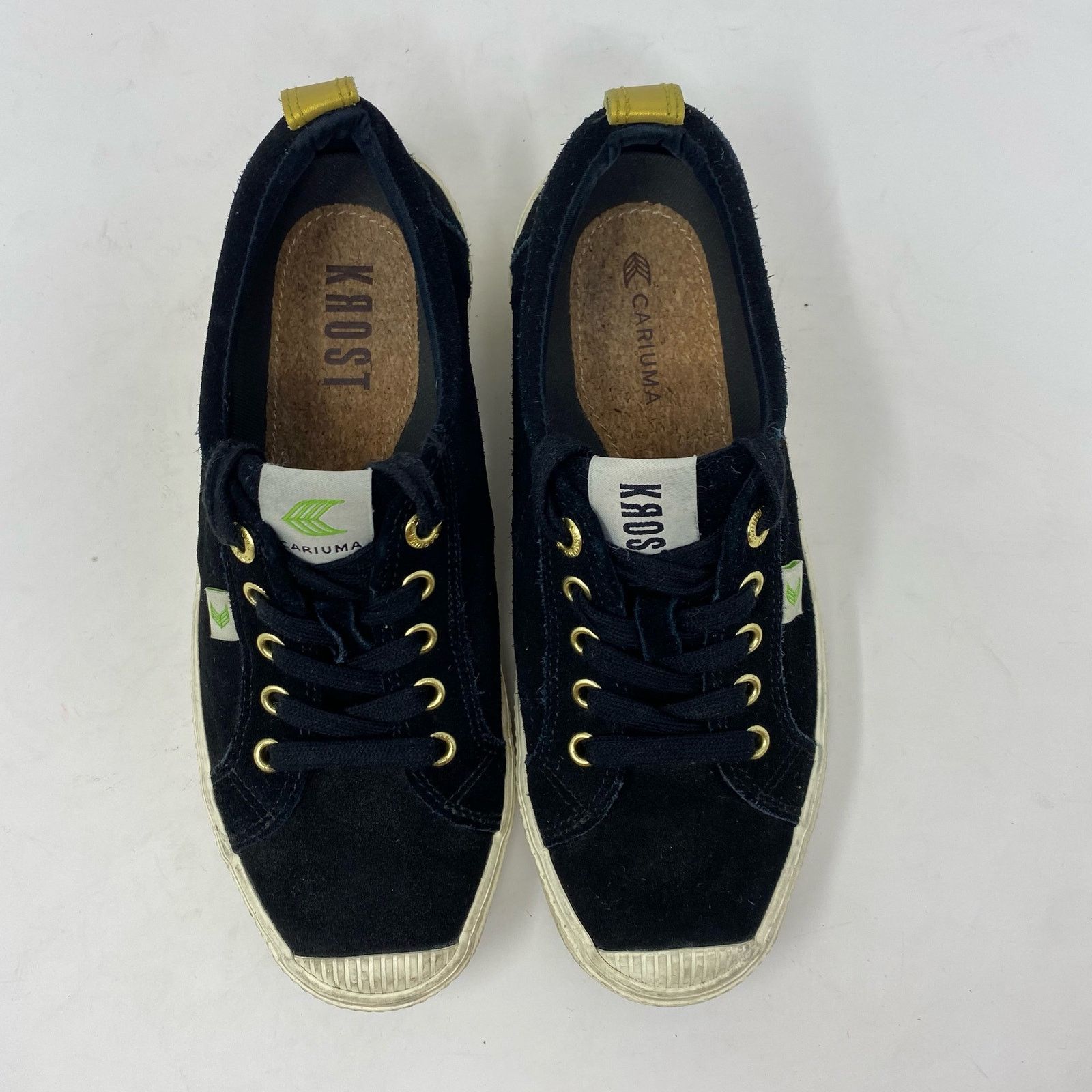 Other Cariuma Oca Black Canvas Low Top Skate Shoes Womens Size 8 Size US 8 / IT 38 - 4 Thumbnail
