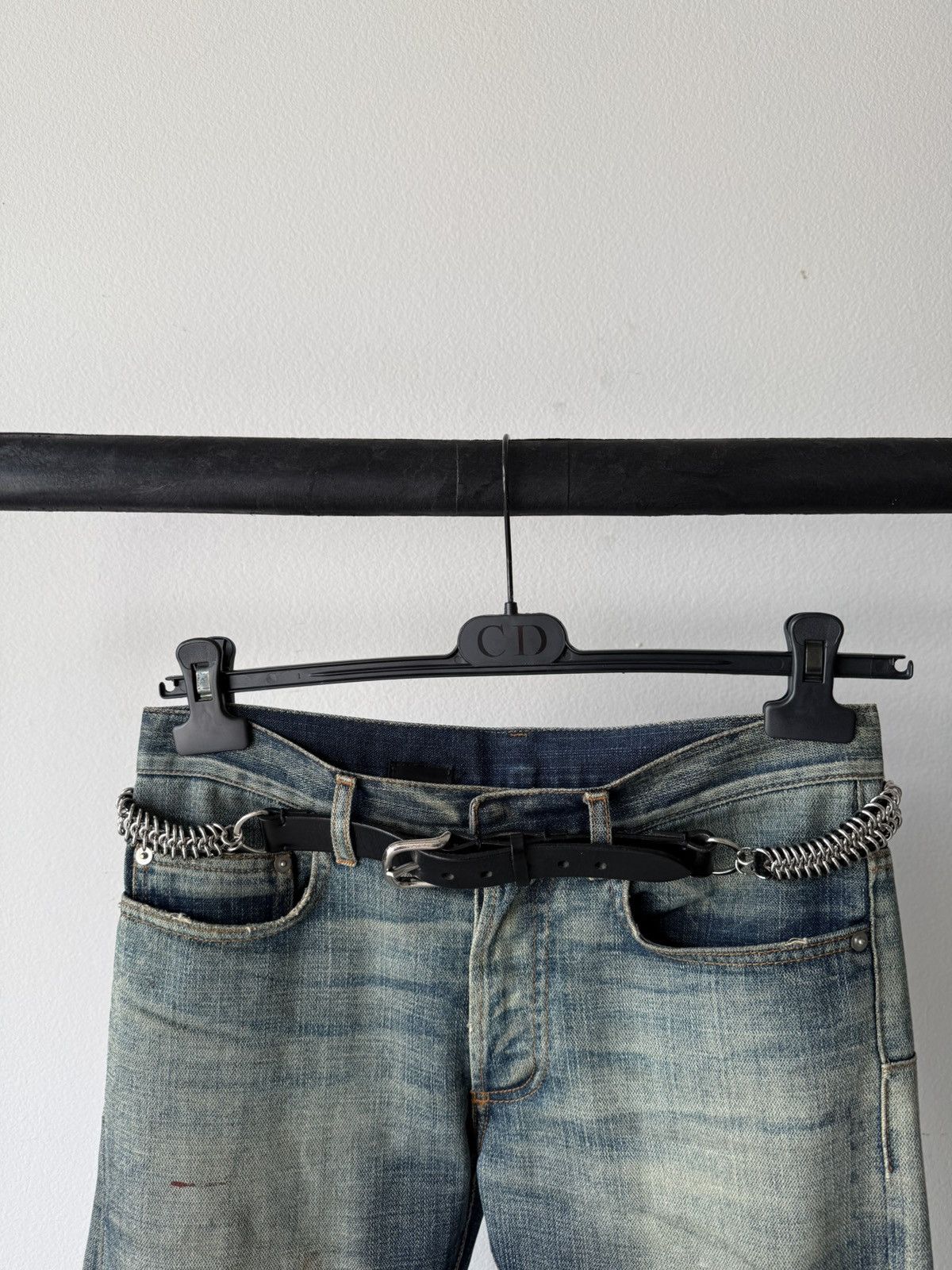 Balmain Balmain SS09 Chain Ring Belt Size 30 - 8 Thumbnail