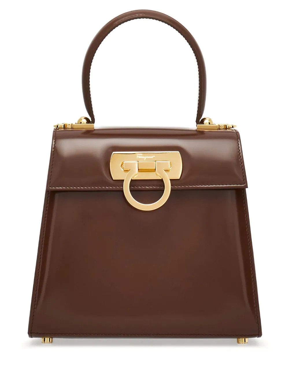 Salvatore Ferragamo o1s1rm0526 Size : OS / Shoulder Bag in Chocolate Brown Size ONE SIZE - 1 Thumbnail