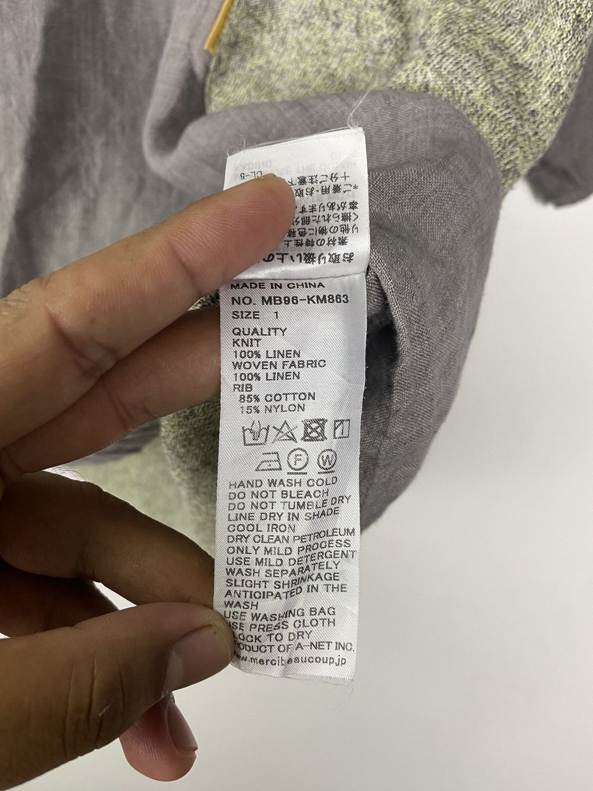 mercibeaucoup Issey Miyake Mercibeaucoup Knitwear Size US M / EU 48-50 / 2 - 11 Thumbnail