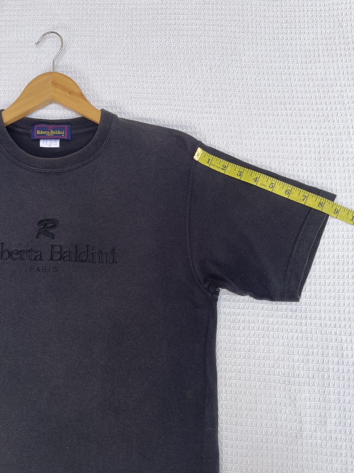 Other Rare🔥Vintage ROBERTA BALDINI PARIS Spellout T-Shirt Size US M / EU 48-50 / 2 - 11 Thumbnail