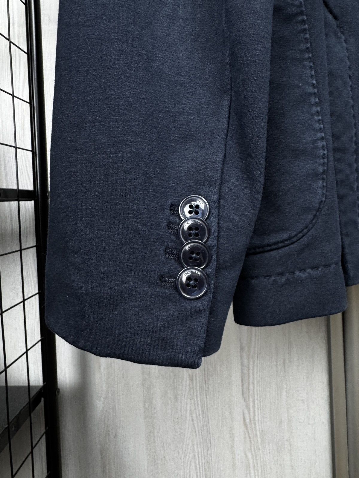 Circolo 1901 Circolo 1901 Navy blue stretch cotton unlined blazer sz 46 Size 36R - 9 Thumbnail