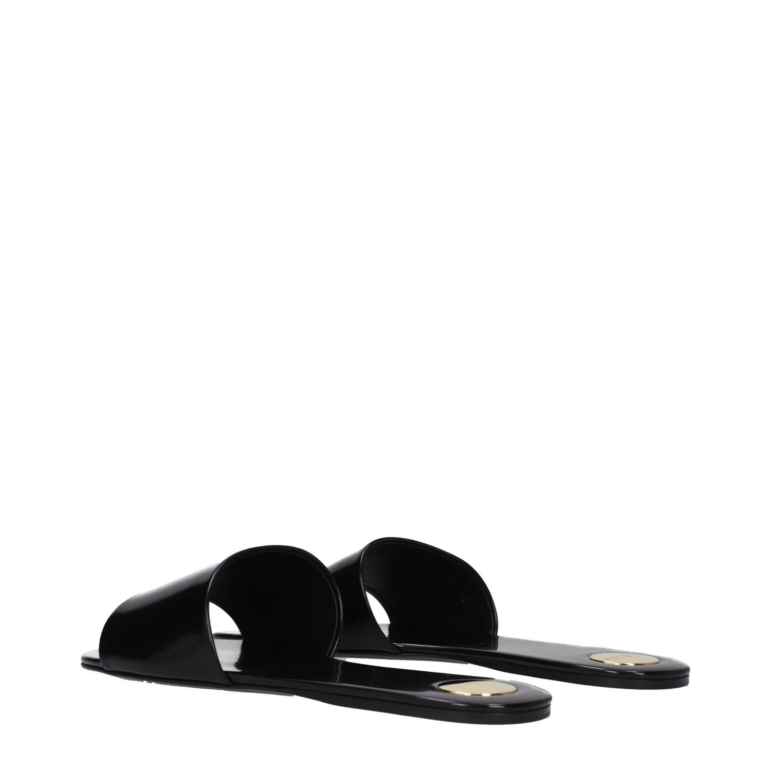 Saint Laurent Paris ob1o1e1124 Leather Slippers in Black Size US 8 / IT 38 - 4 Thumbnail