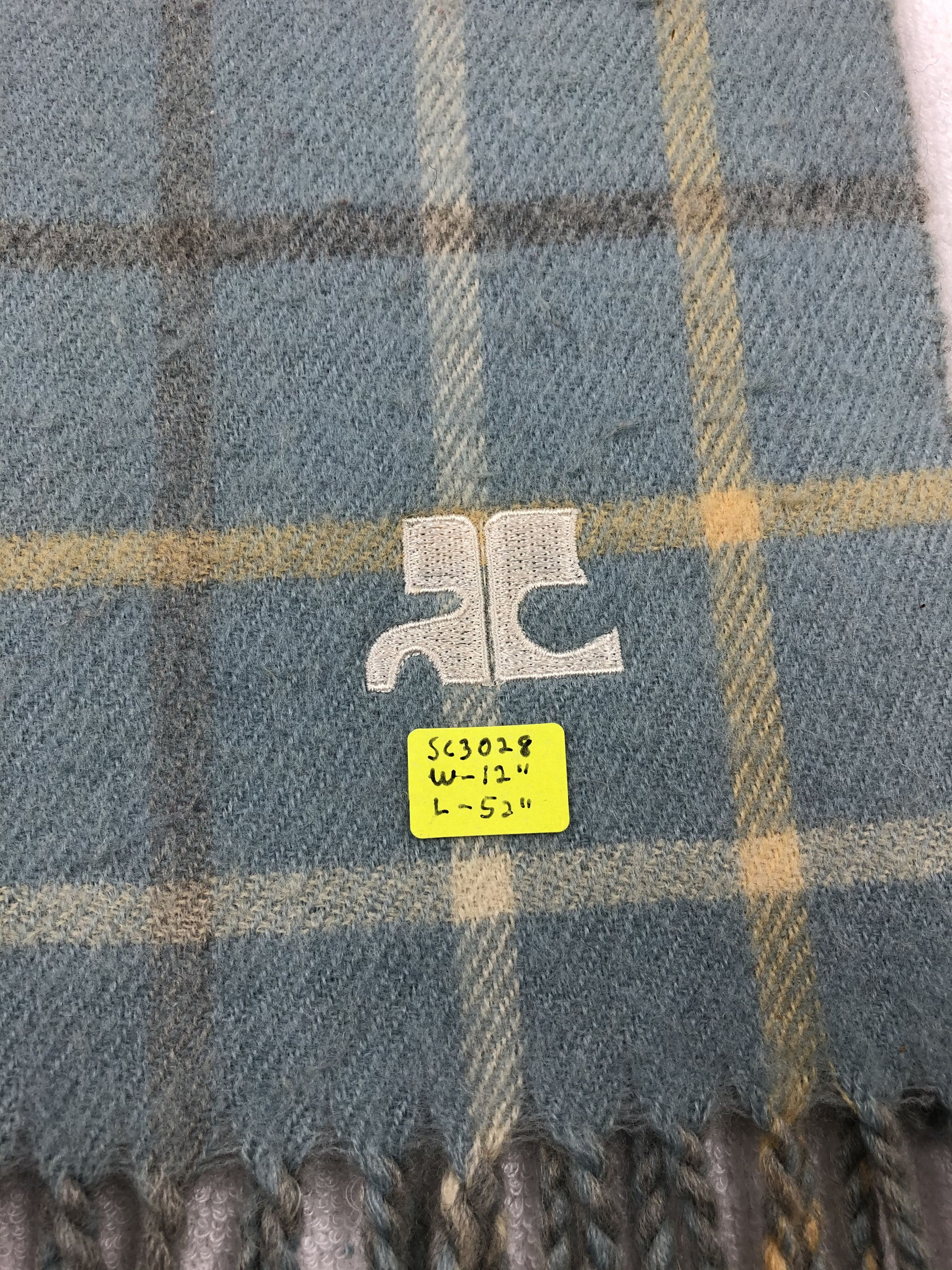 Courreges Courreges Scarf / Muffler / Neckwear Size ONE SIZE - 5 Thumbnail