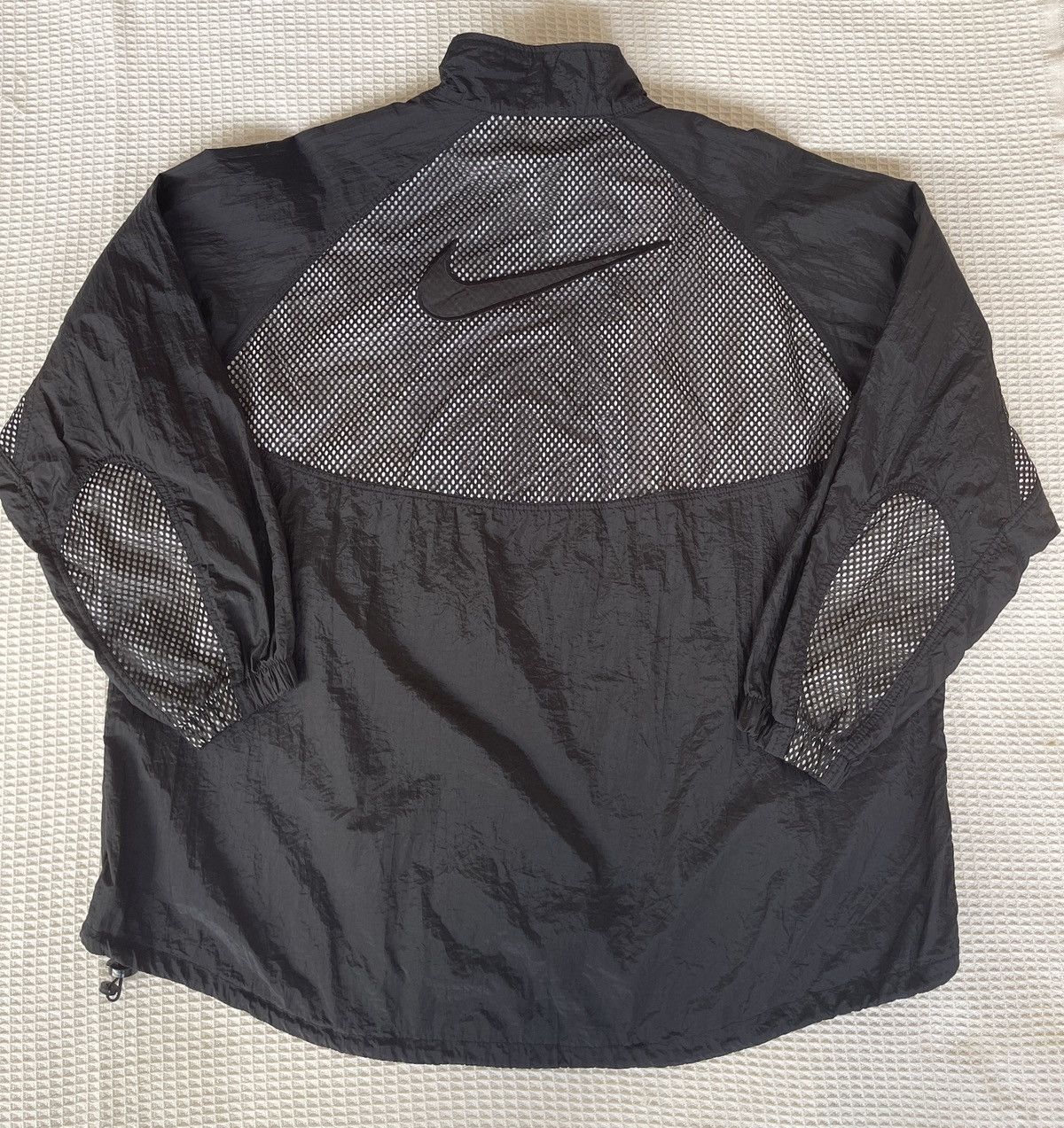 Nike Vintage❗️Nike❗️90s Center Logo Anorak Half Zip Light Jacket Size US L / EU 52-54 / 3 - 6 Thumbnail