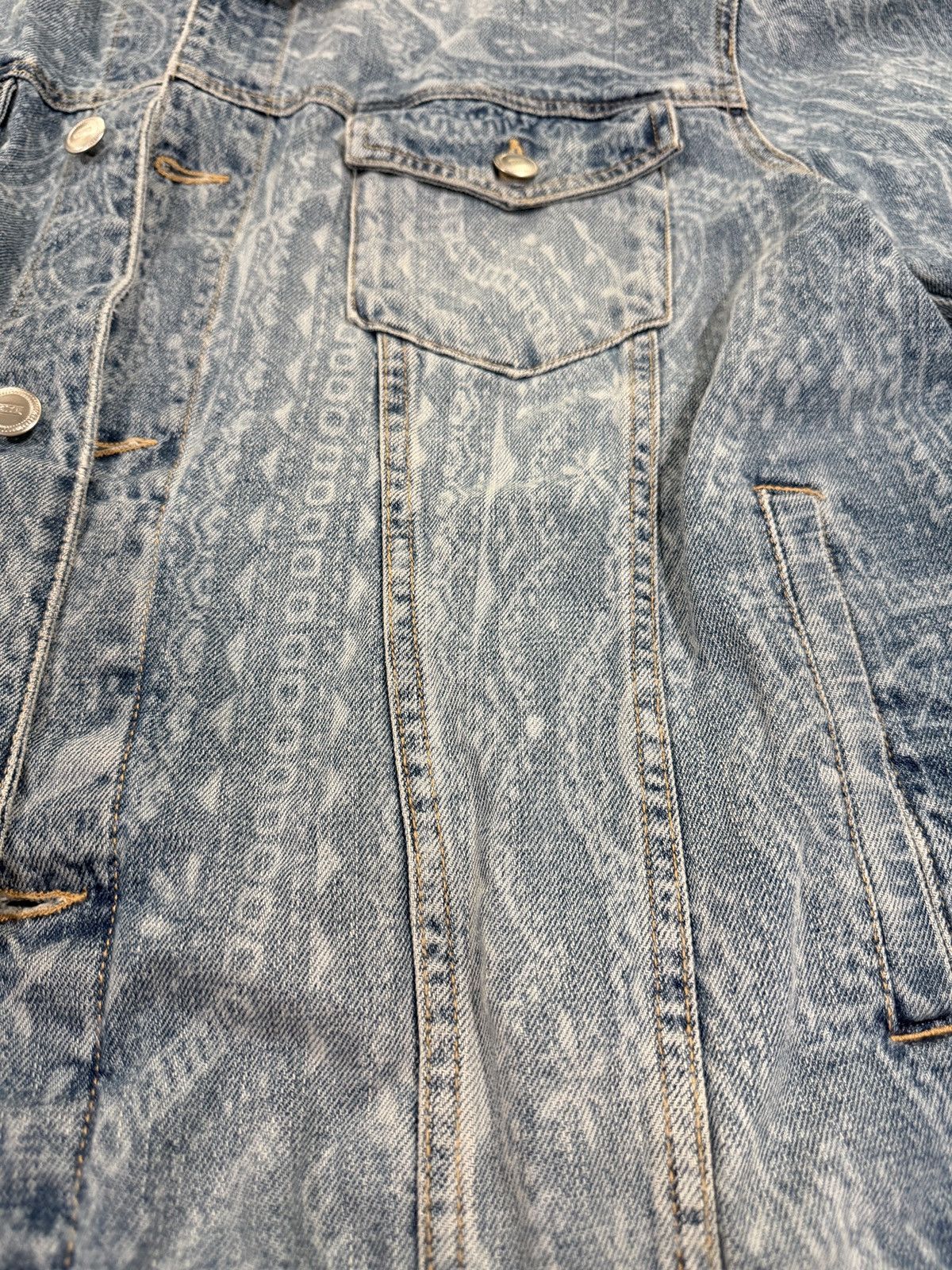 Kith Kith Paisley Denim Jacket Size US M / EU 48-50 / 2 - 7 Thumbnail