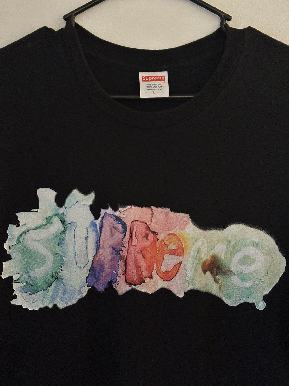 Supreme Supreme Watercolor Tee Size US L / EU 52-54 / 3 - 2 Thumbnail