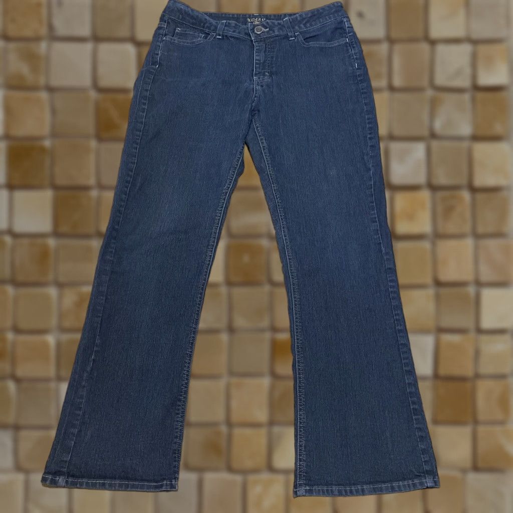 Lee Riders By Lee Jeans Women's Bootcut Stretch Denim Jeans 14M Medium Blue High Rise Sugar Bootcut? Size 36" / US 14 / IT 50 - 1 Thumbnail