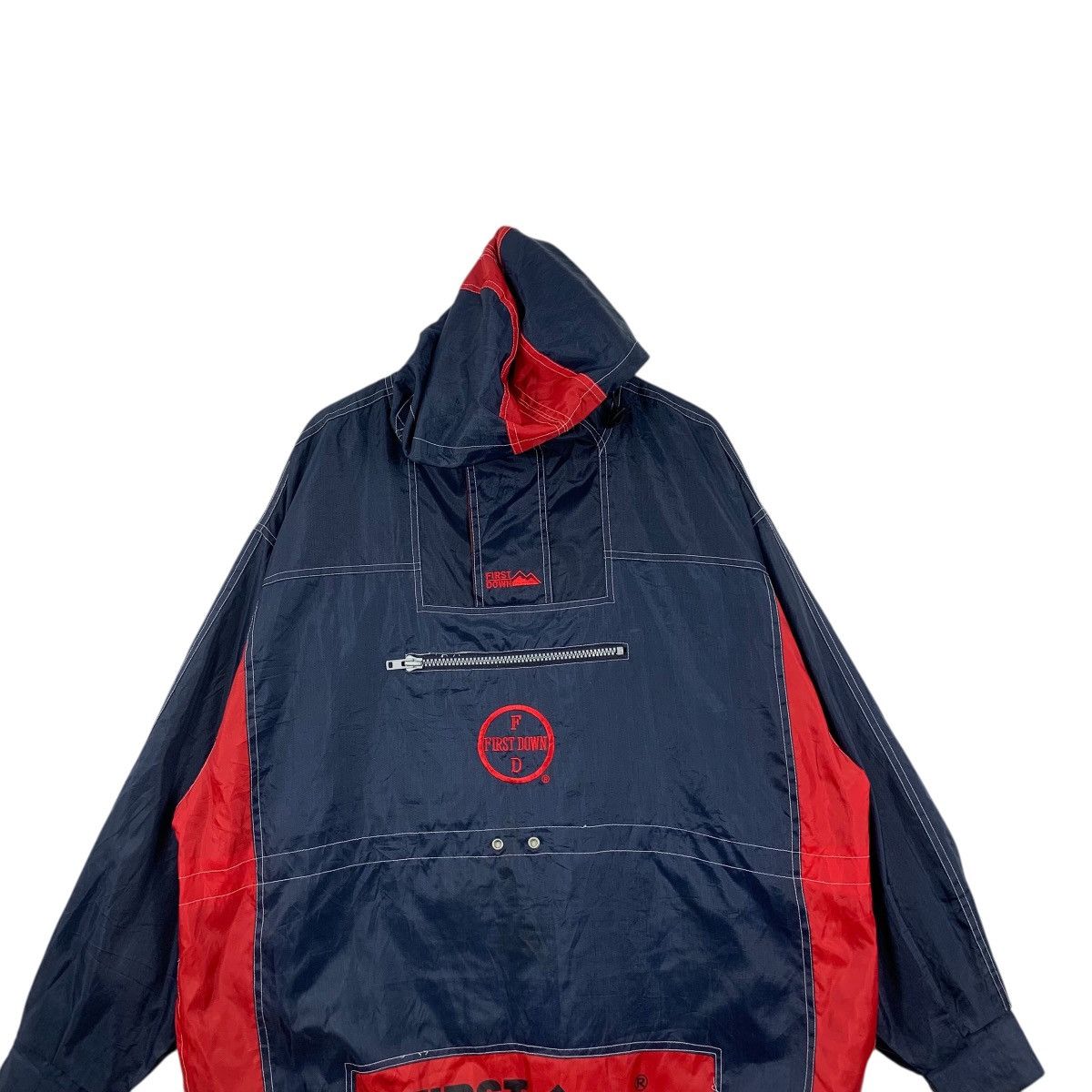 Vintage Vintage FIRST DOWN USA Anorak Outdoor Technical Jacket Size US L / EU 52-54 / 3 - 2 Thumbnail