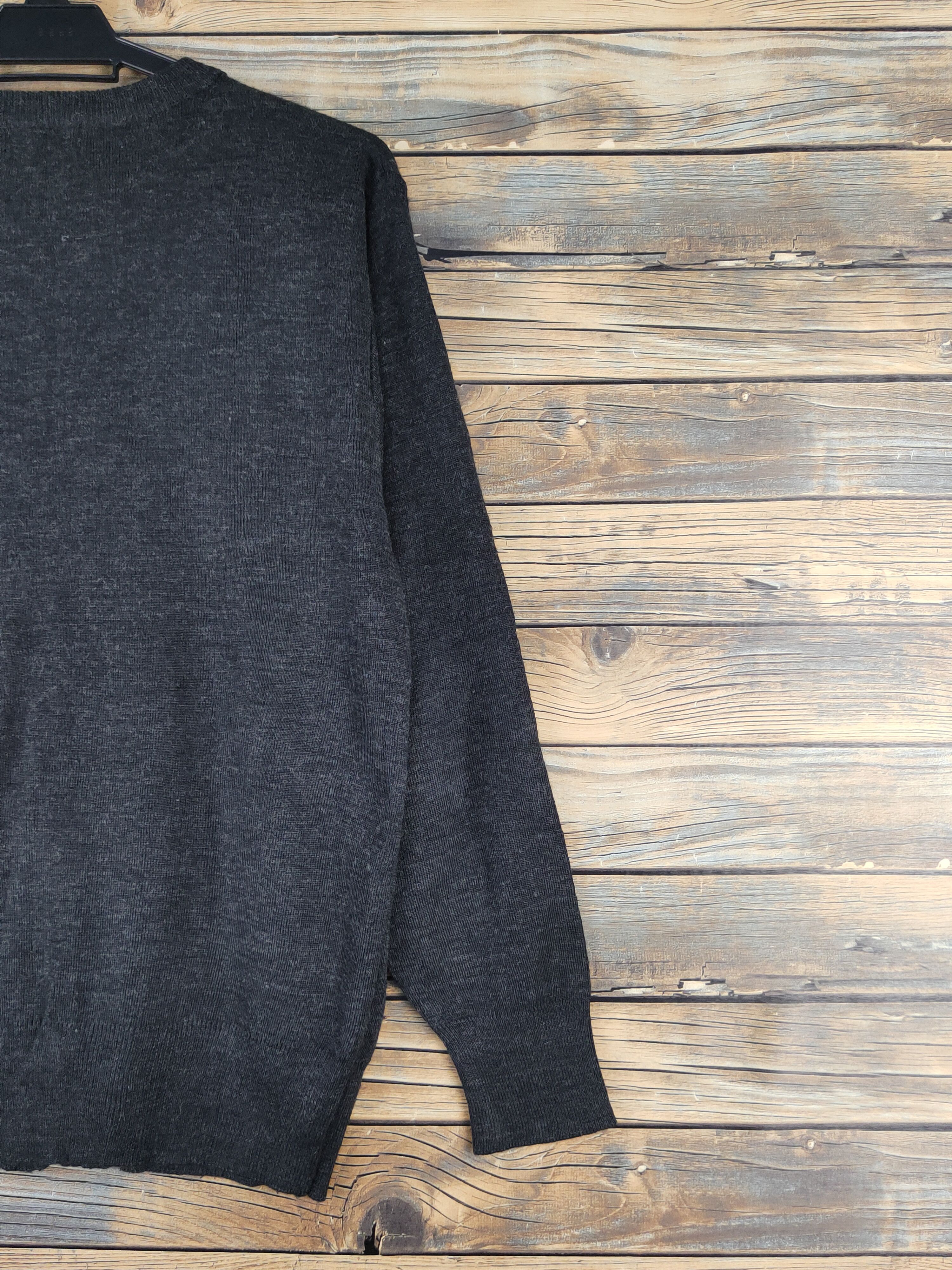 Homespun Knitwear × Japanese Brand Ventviolet Black Knitwear Cardigan#W1252 Size US M / EU 48-50 / 2 - 9 Thumbnail