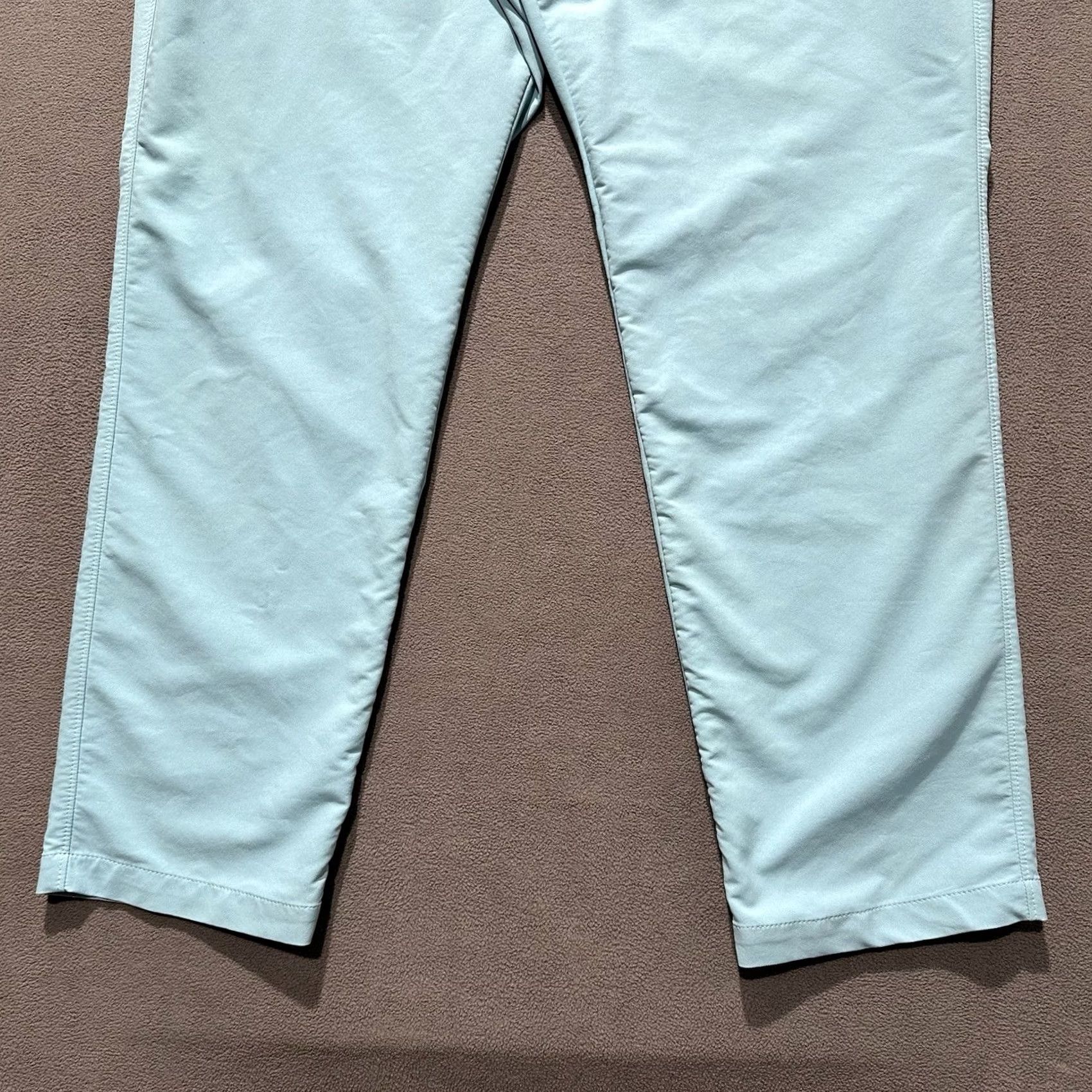 Under Armour Under Armour Pants Mens 40x30 Blue Match Play Elastic Waist Golf Stretch Chino Regular Straight Pocket Front Flat Front Size US 40 / EU 56 - 5 Thumbnail