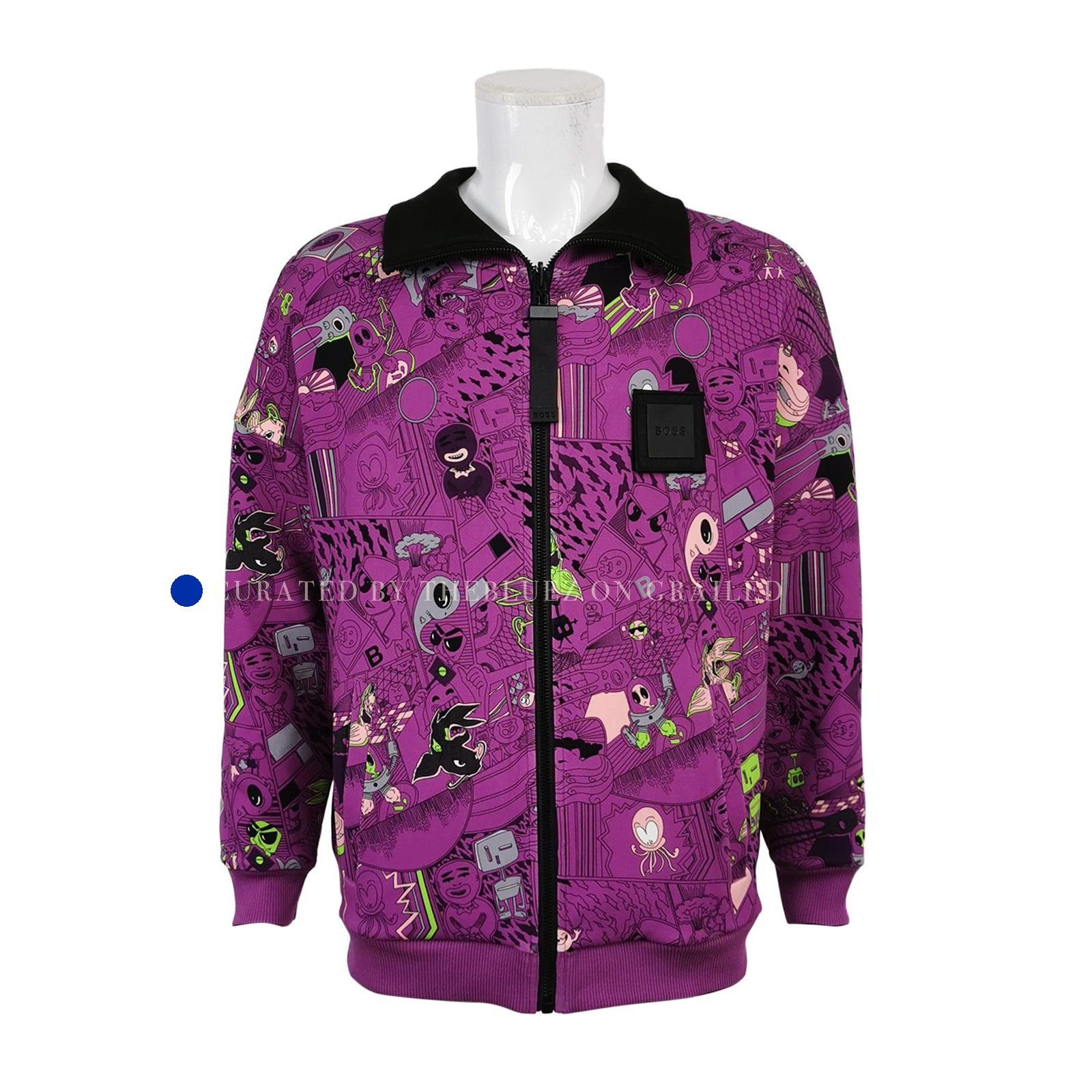 Hugo Boss Reversible Graphic Jacket in Multi Colorway Size US M / EU 48-50 / 2 - 1 Thumbnail
