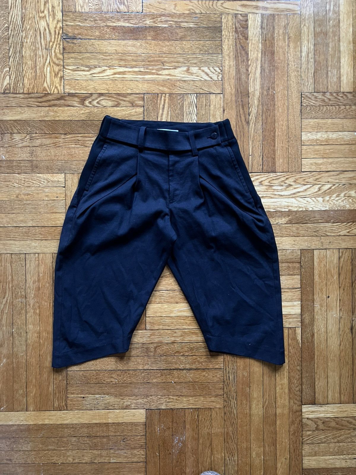 Issey Miyake Geometric Cropped Trousers Size US 31 - 1 Thumbnail