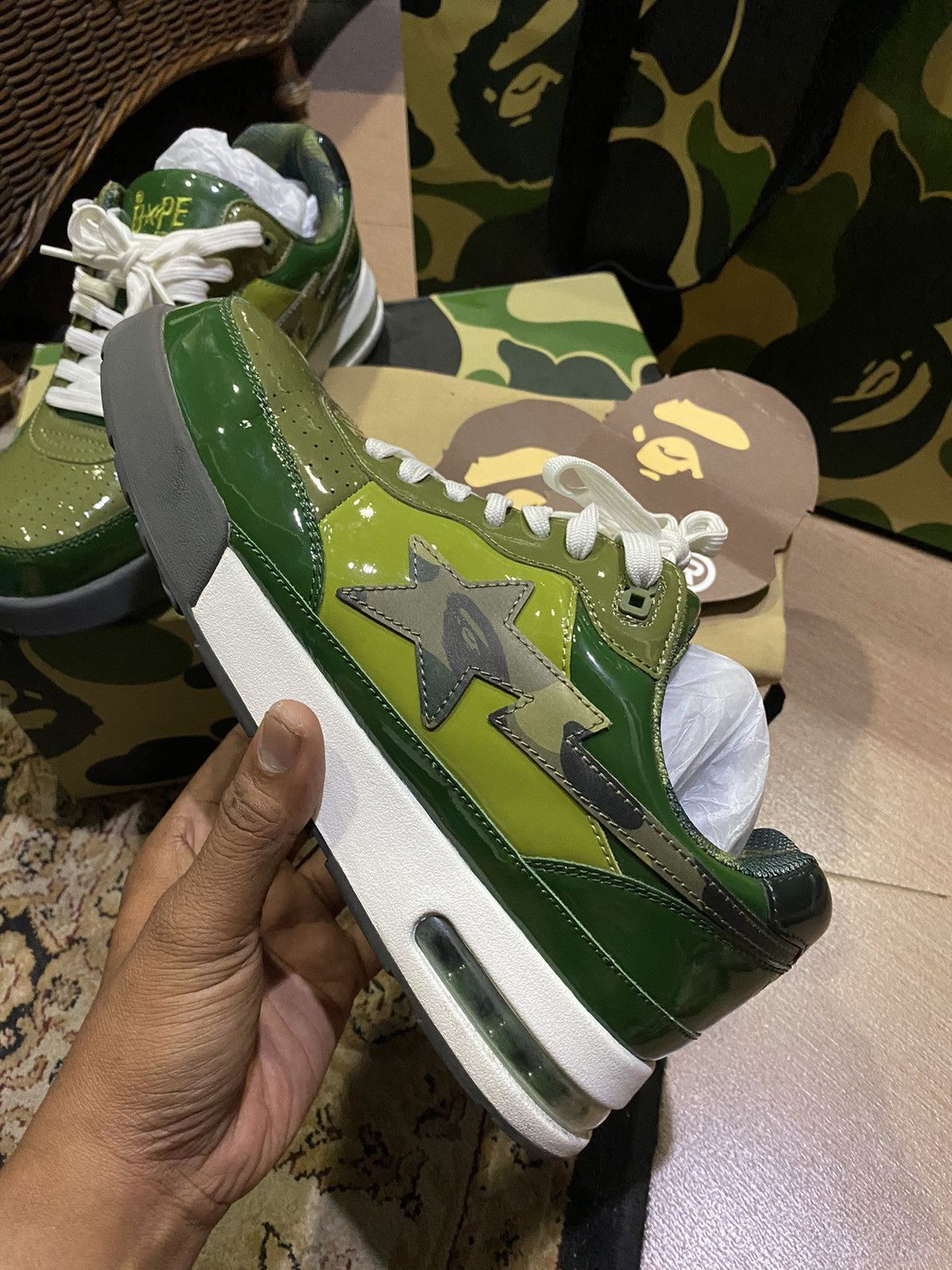 Bape BAPE ROAD STA #1 Size US 10 / EU 43 - 3 Thumbnail