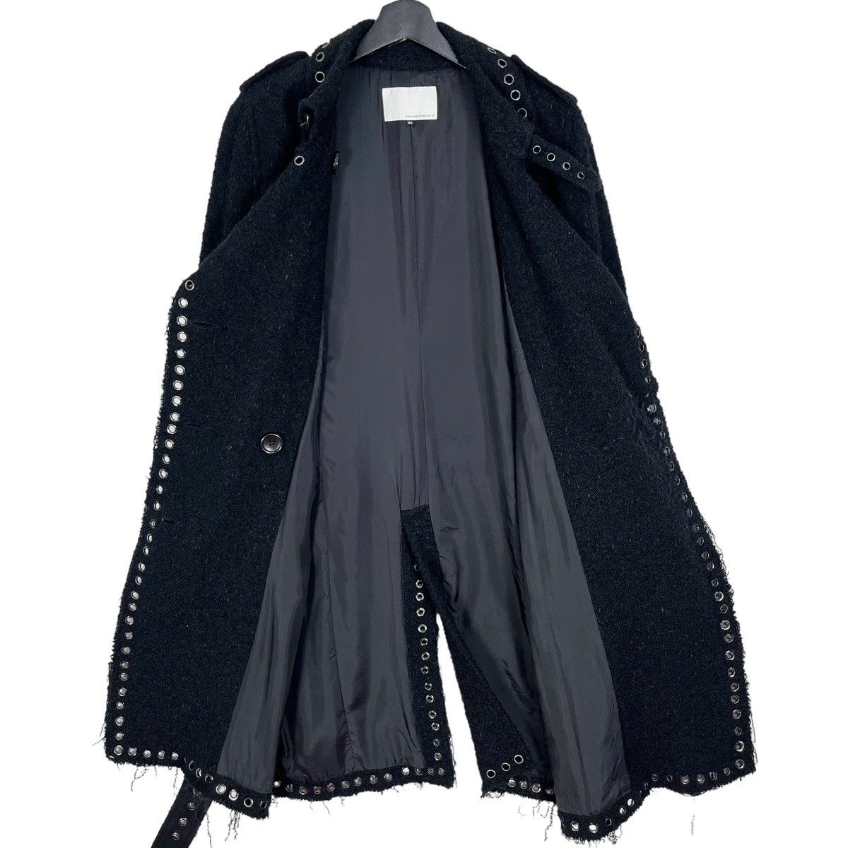 Enchantment × Japanese Brand Japanese Brand Enchantment Wool Stretch Gothic Women Coat Size S / US 4 / IT 40 - 9 Thumbnail