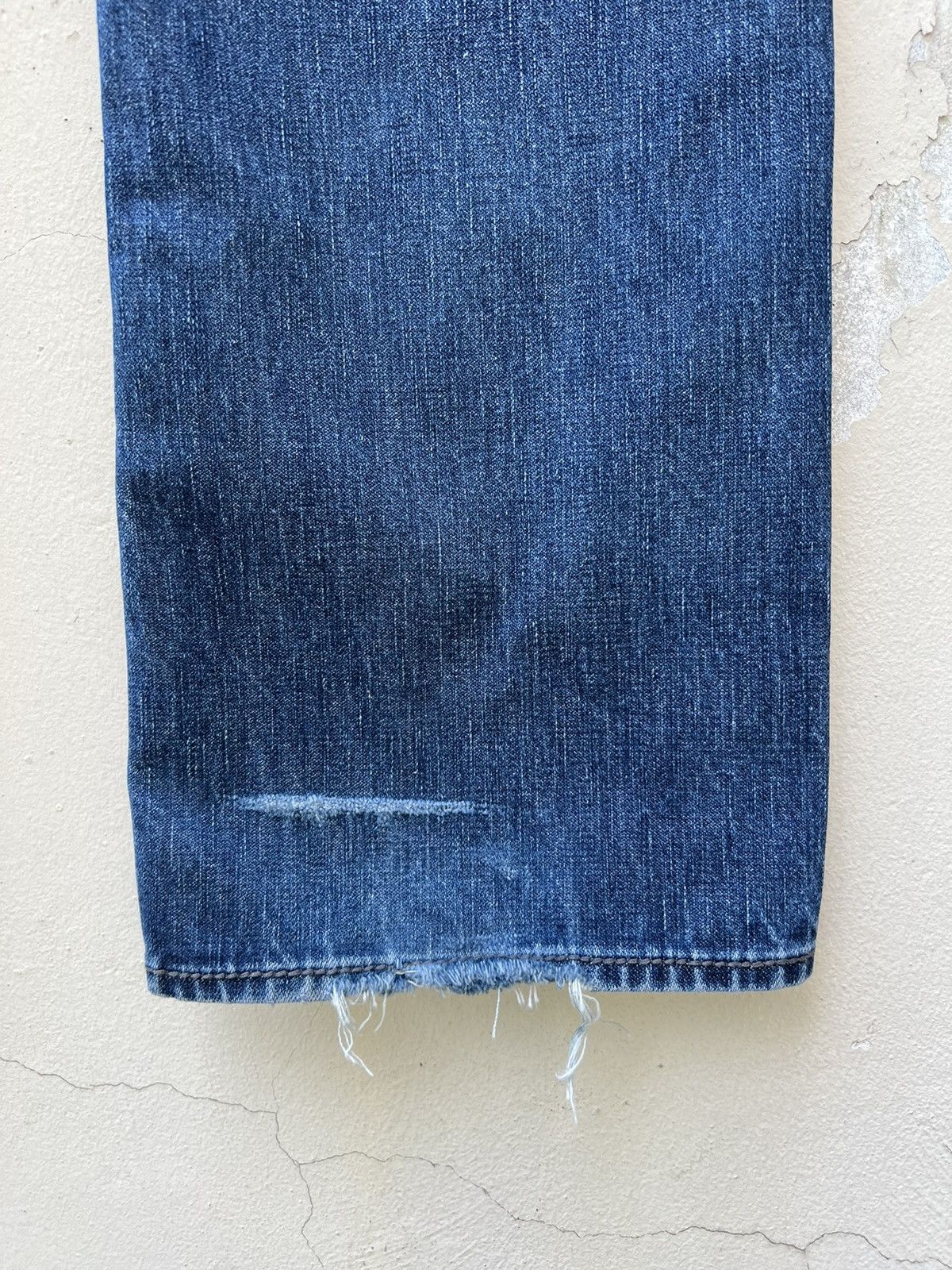 Vintage 2000s True Religion Blue Denim Straight Leg Jeans