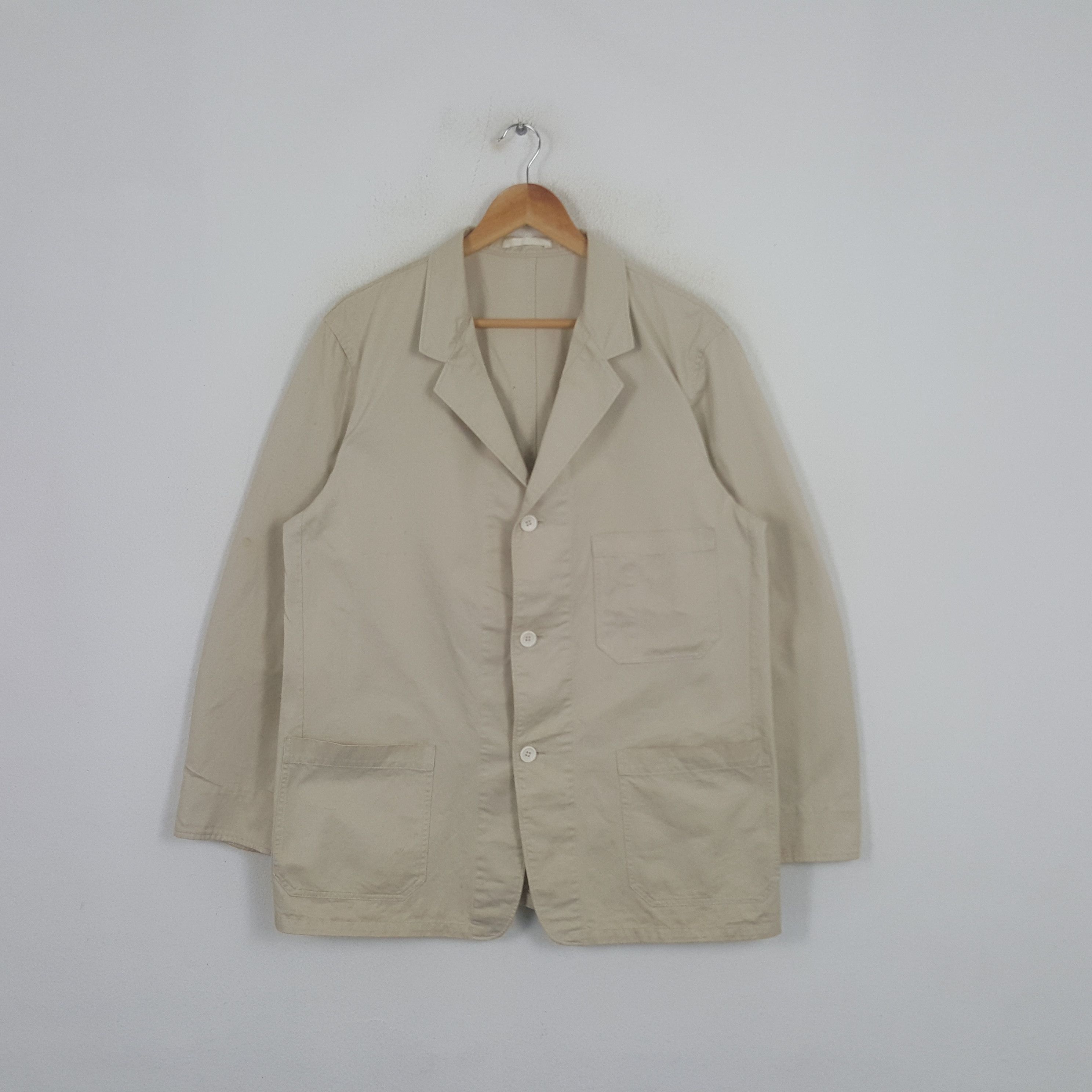 Vintage × Y's × Yohji Yamamoto Vintage Y'S For Men by Yohji Yamamoto Japanese Brand Jacket Size US L / EU 52-54 / 3 - 3 Thumbnail