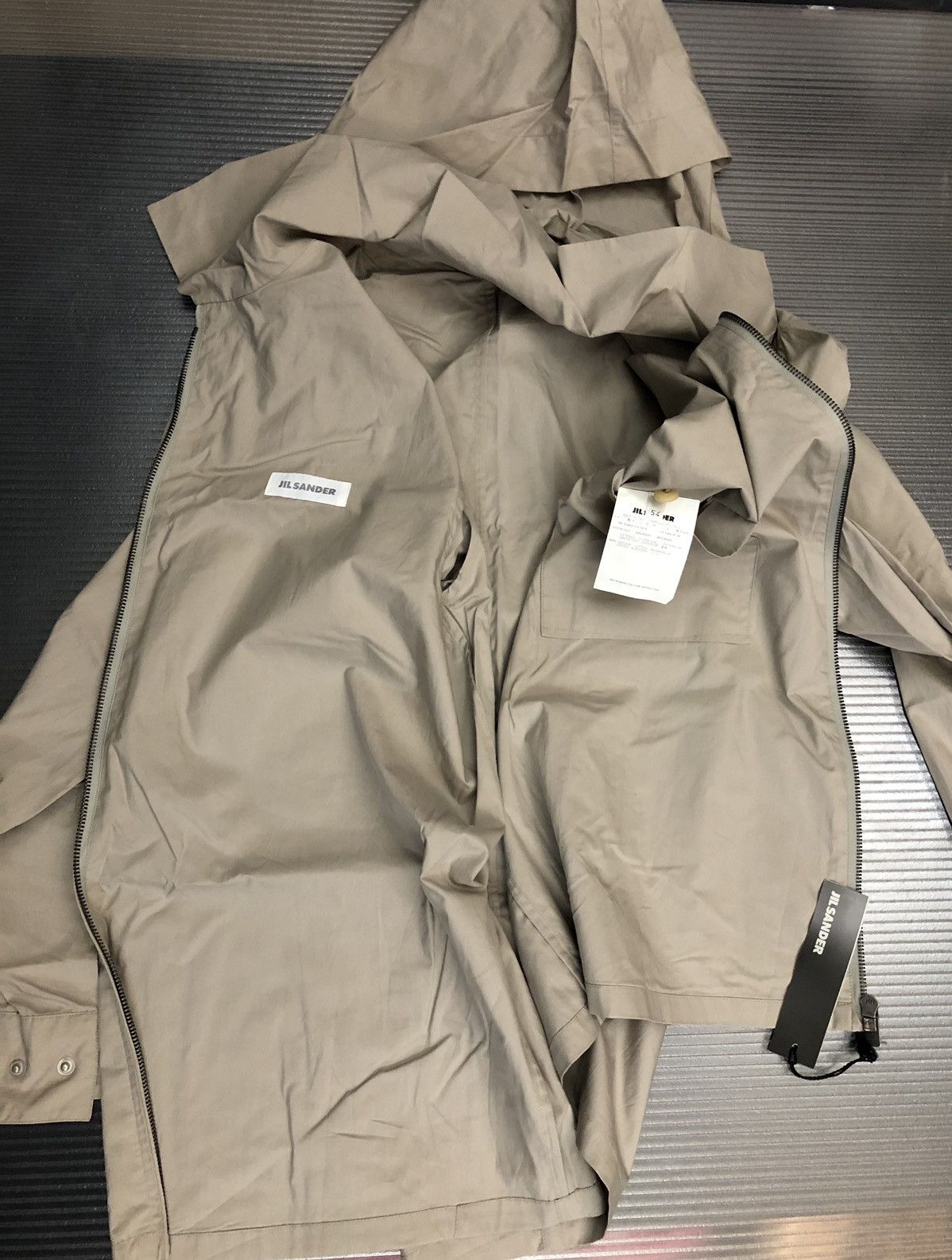 Jil Sander Jil Sander x Raf Simons 🇮🇹 grey mikonos hooded techno jkt NEW Size US L / EU 52-54 / 3 - 2 Thumbnail