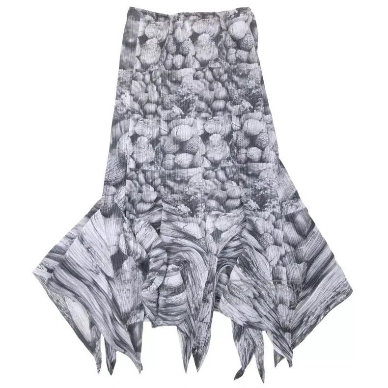 Issey Miyake Issey Miyake size:5 Fruit Deform Mermaid Skirt Size 22" - 2 Thumbnail