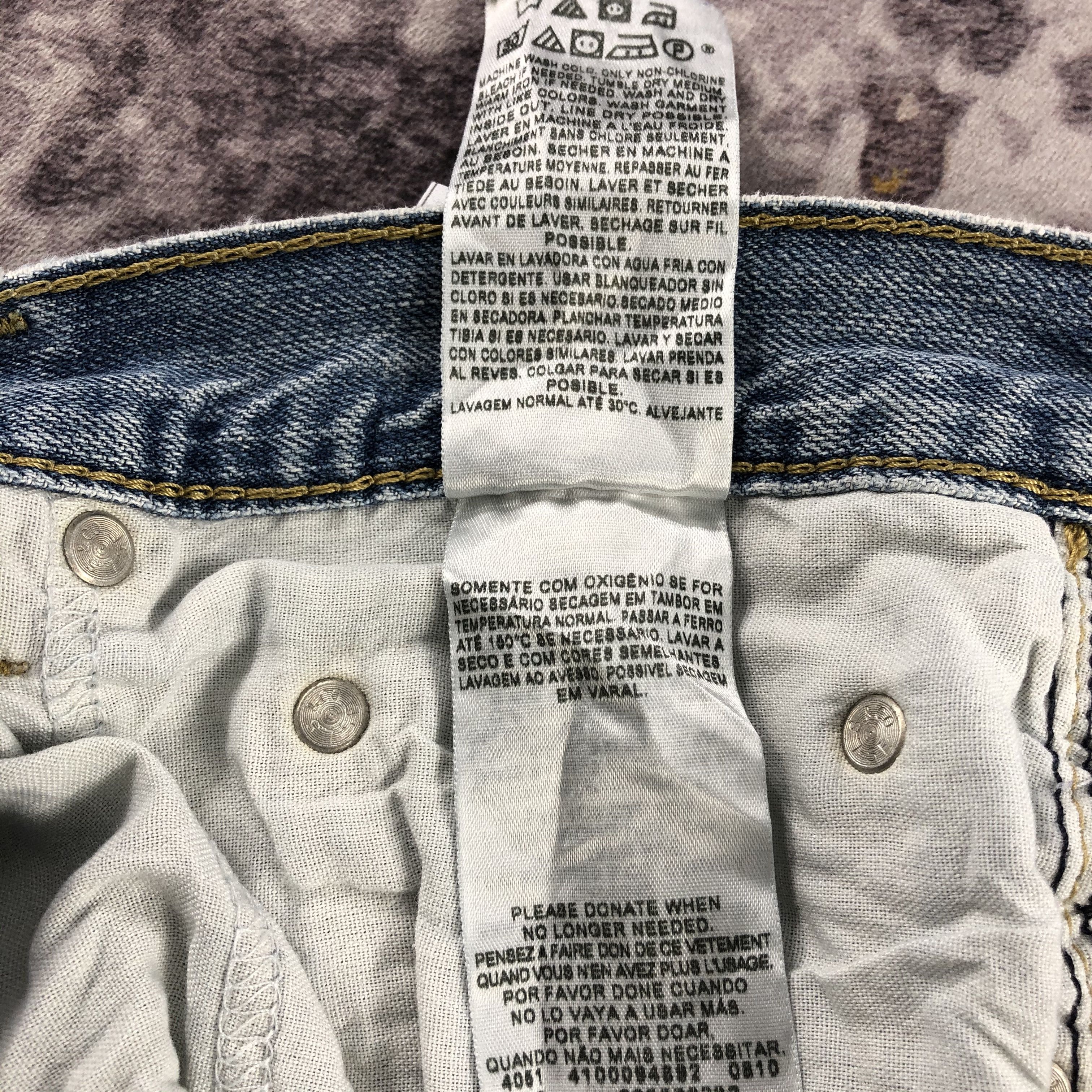 Levi's × Vintage Vintage Blue Wash Levis 559 Jeans-JM2974 Size US 37 - 14 Thumbnail