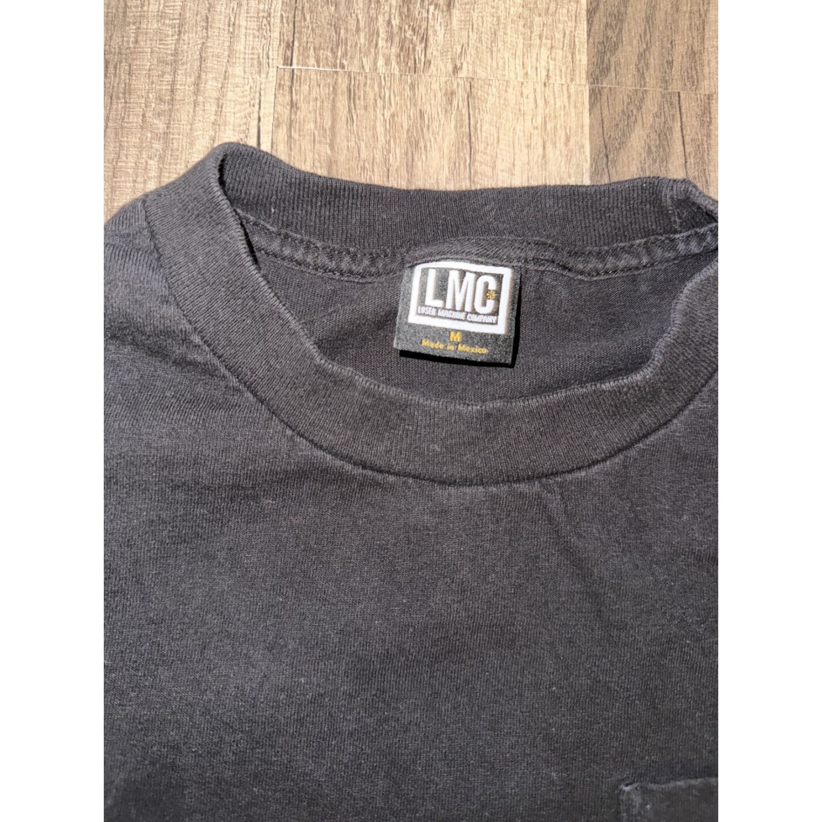 Vintage Loser Machine T-Shirt Black M Pocket Mens Size US M / EU 48-50 / 2 - 3 Thumbnail