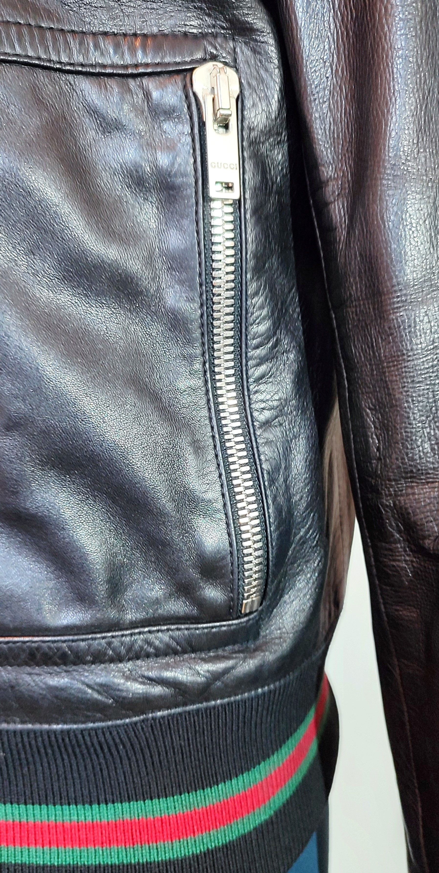 Gucci Bomber Cuir Gucci comme Neuf Size US L / EU 52-54 / 3 - 10 Thumbnail