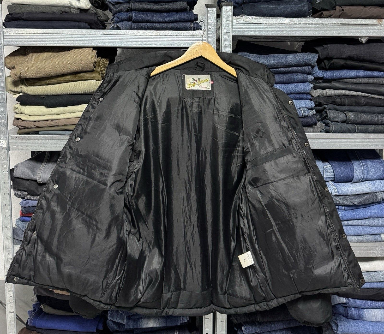Chevignon Vintage Togs Unlimited by Chevignon 2 in 1 Warm Black Jacket Size US XL / EU 56 / 4 - 8 Thumbnail