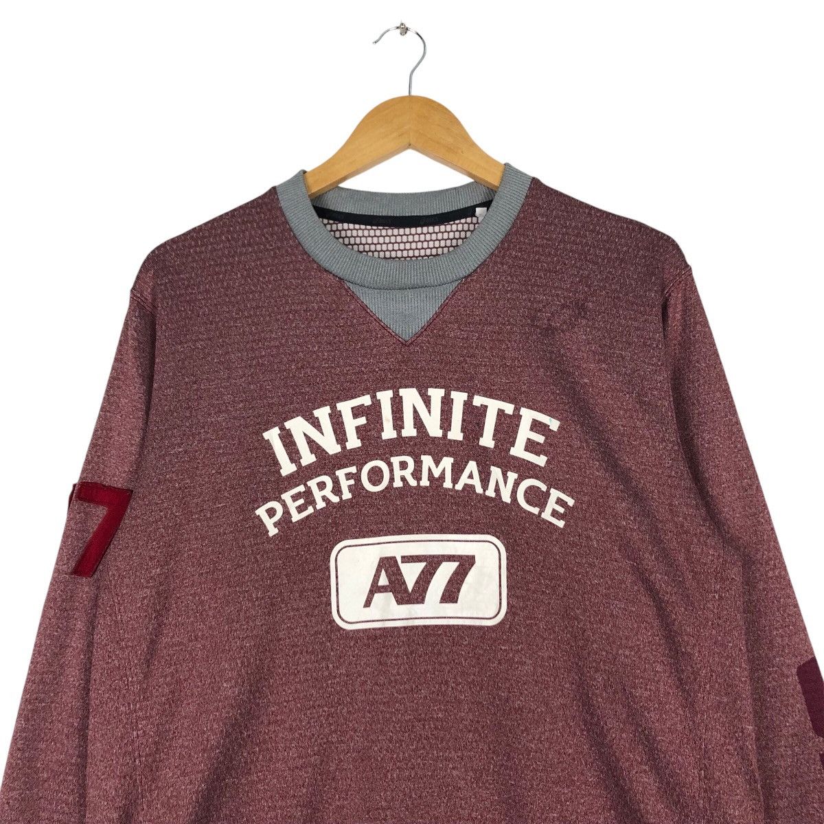 Asics × Japanese Brand × Vintage Vintage Asics Infinite A77 Sweatshirt 90s Streetwear Medium Size US M / EU 48-50 / 2 - 2 Thumbnail