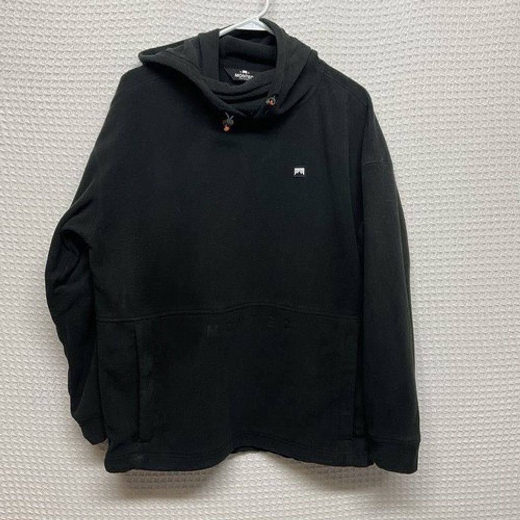 Montecore Montec Delta Hood Black Long Sl Fleece Hoodie Pullover Men L Size US L / EU 52-54 / 3 - 6 Thumbnail