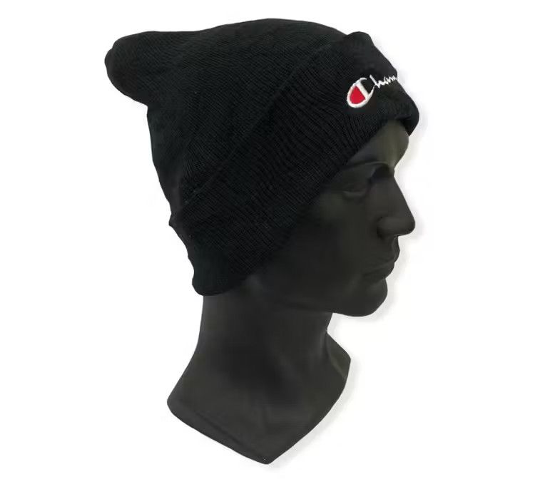 Champion Vintage Champion Spell out beanie Hat Size ONE SIZE - 2 Thumbnail