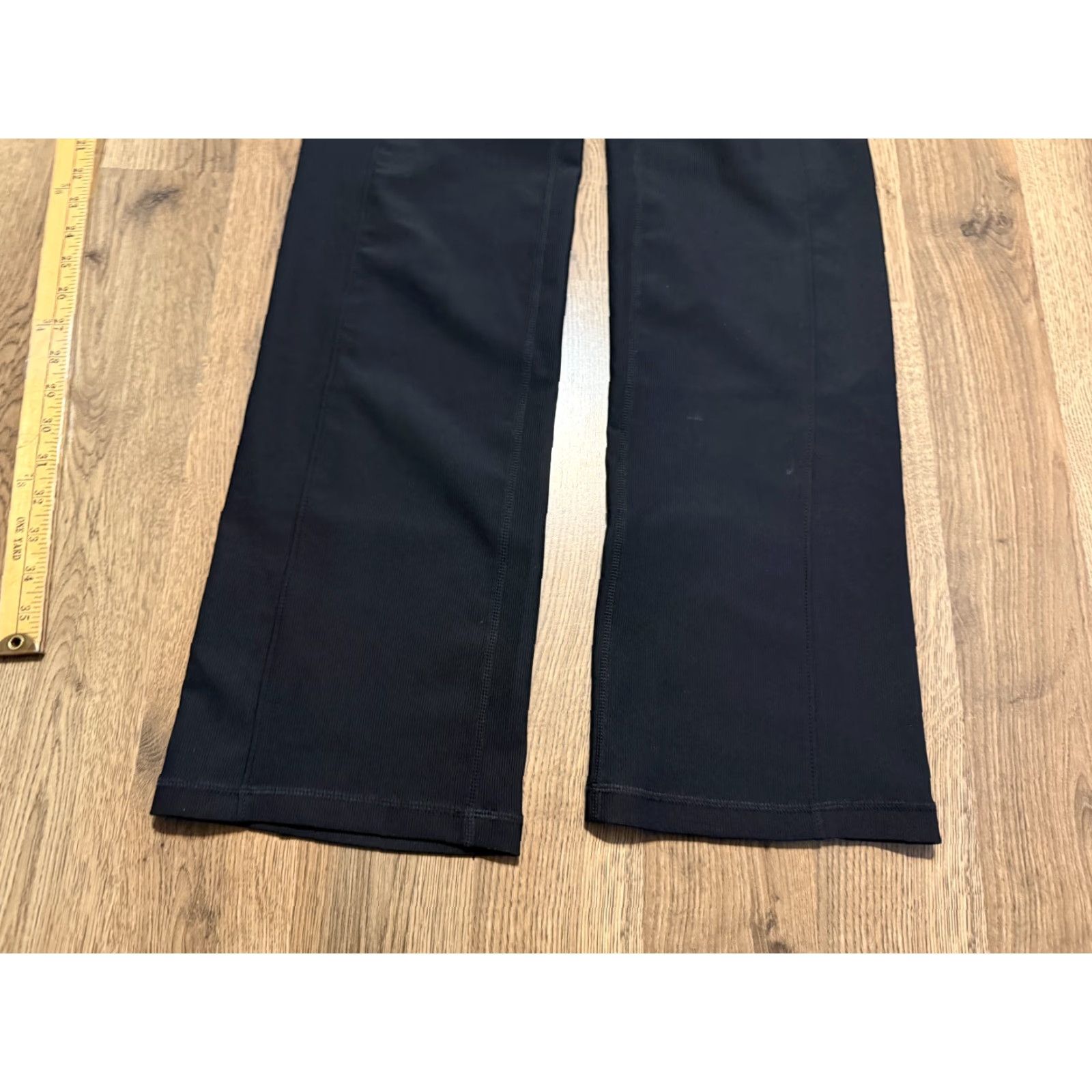 Vintage 32 Degree Cool Pants Women's Small Black Flared Drawstring Athletic Wear Pants Size 28" / US 6 / IT 42 - 2 Thumbnail