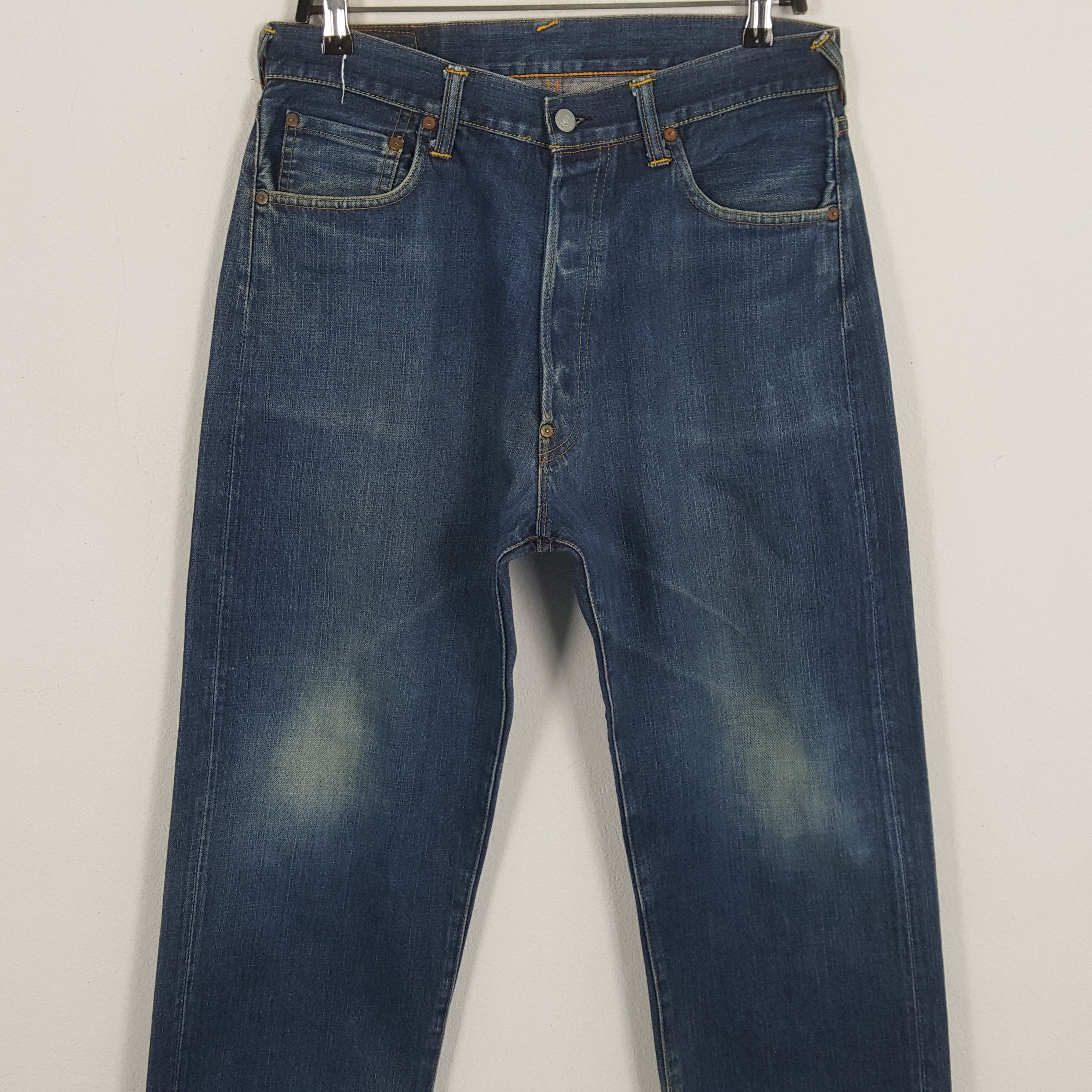 Evisu × Vintage EVISU Japanese Brand Streetwear Custom Daicock Jeans Size US 32 / EU 48 - 5 Thumbnail