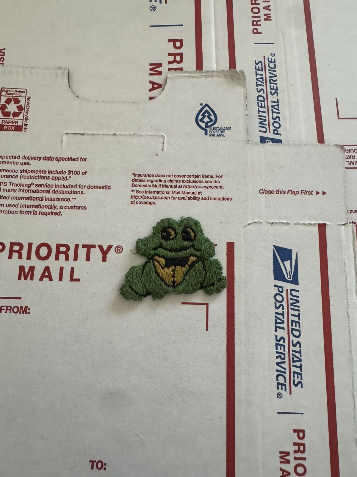 Other Formal Frog in Bowtie Tux Vintage 80s Sew-On Patch Size ONE SIZE - 3 Thumbnail